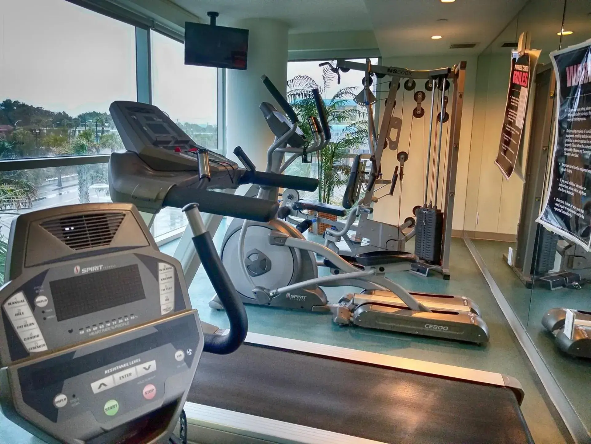 Fitness centre/facilities in New Ocean Front Corner Unit Fitness centre/facilities in New Ocean Front Corner Unit
