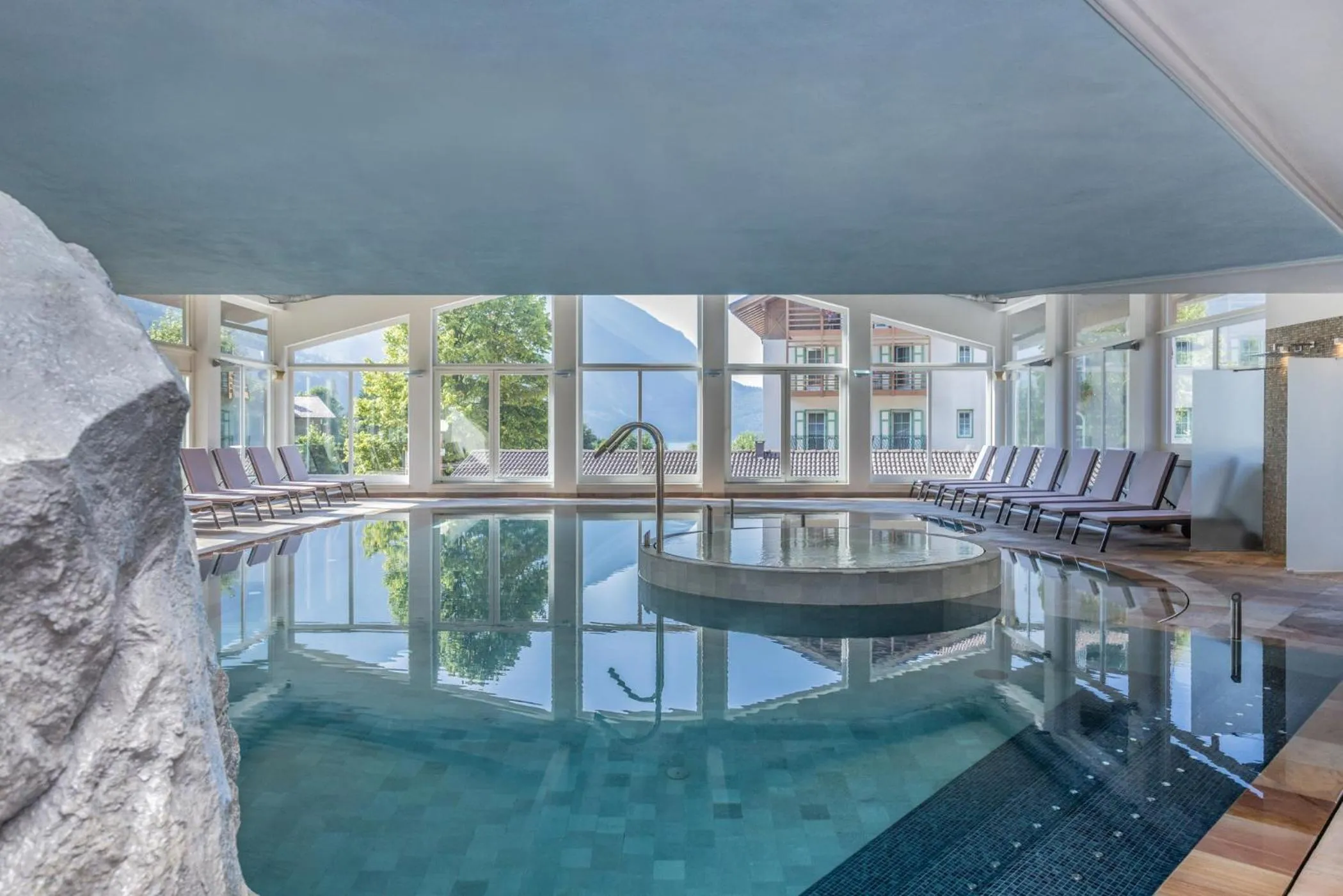 Swimming pool in Alpenresort Belvedere