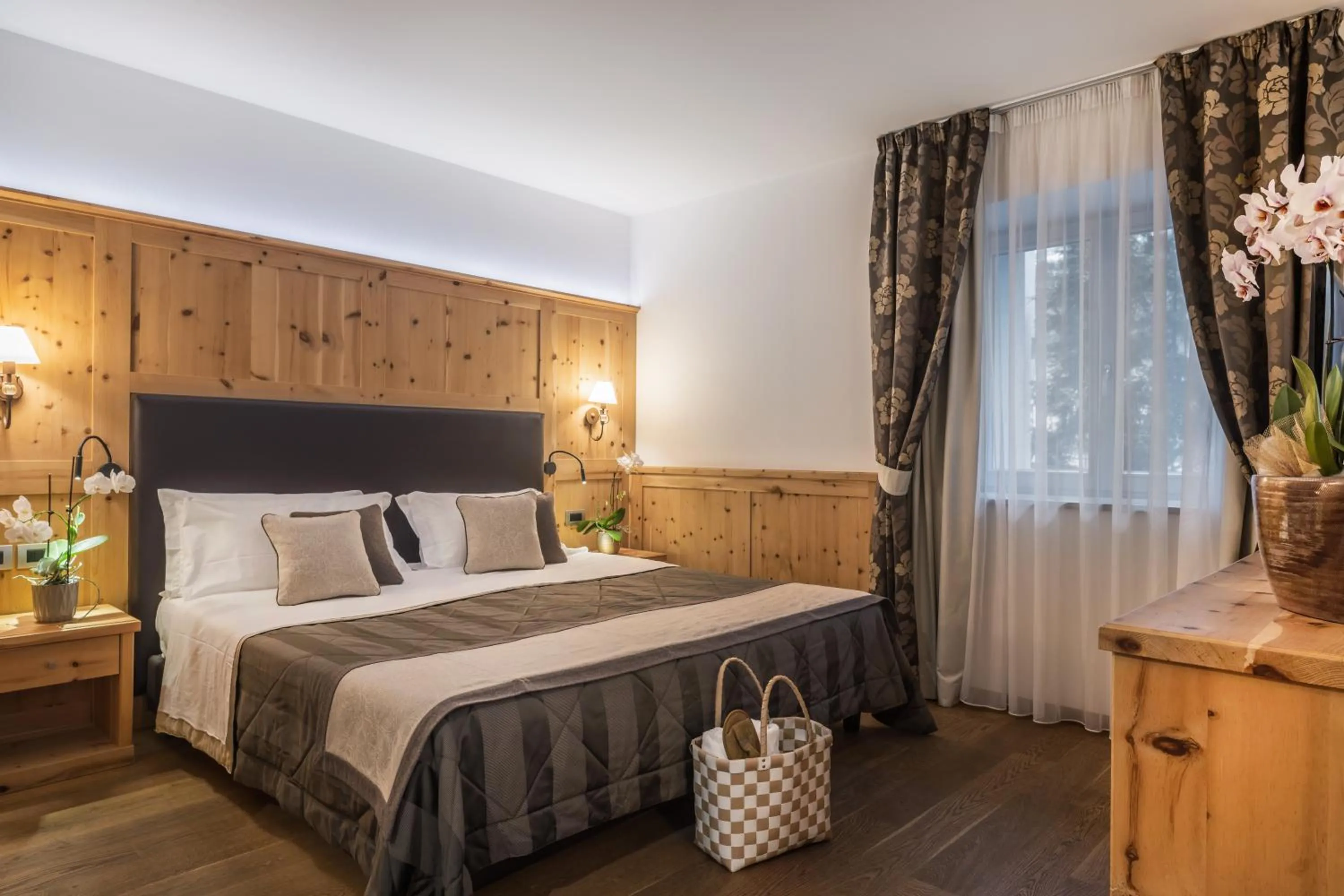 Bed in Alpenresort Belvedere