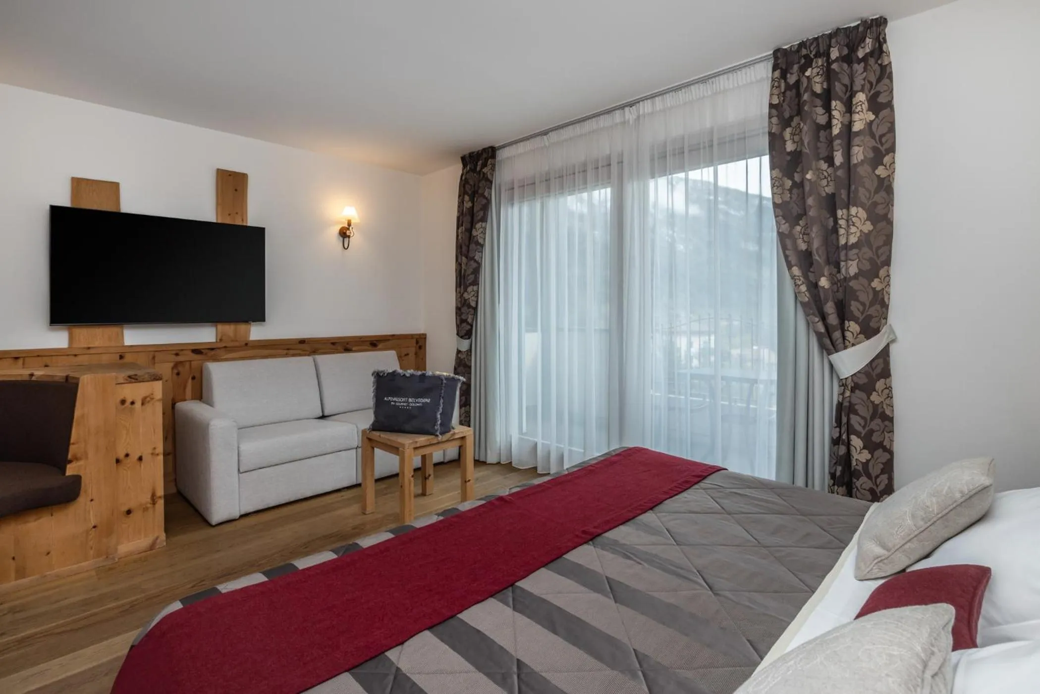 Bed in Alpenresort Belvedere