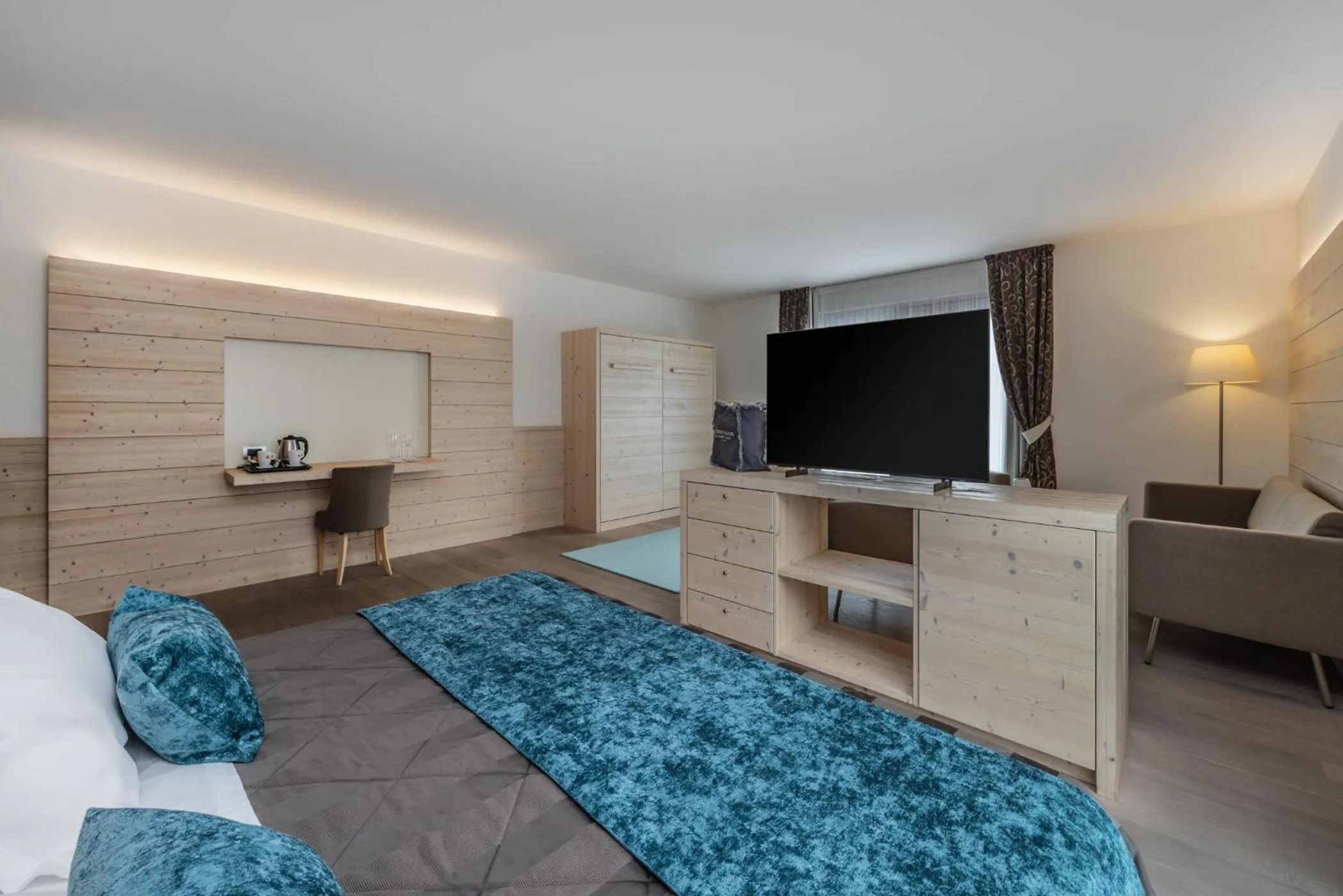 Bed in Alpenresort Belvedere