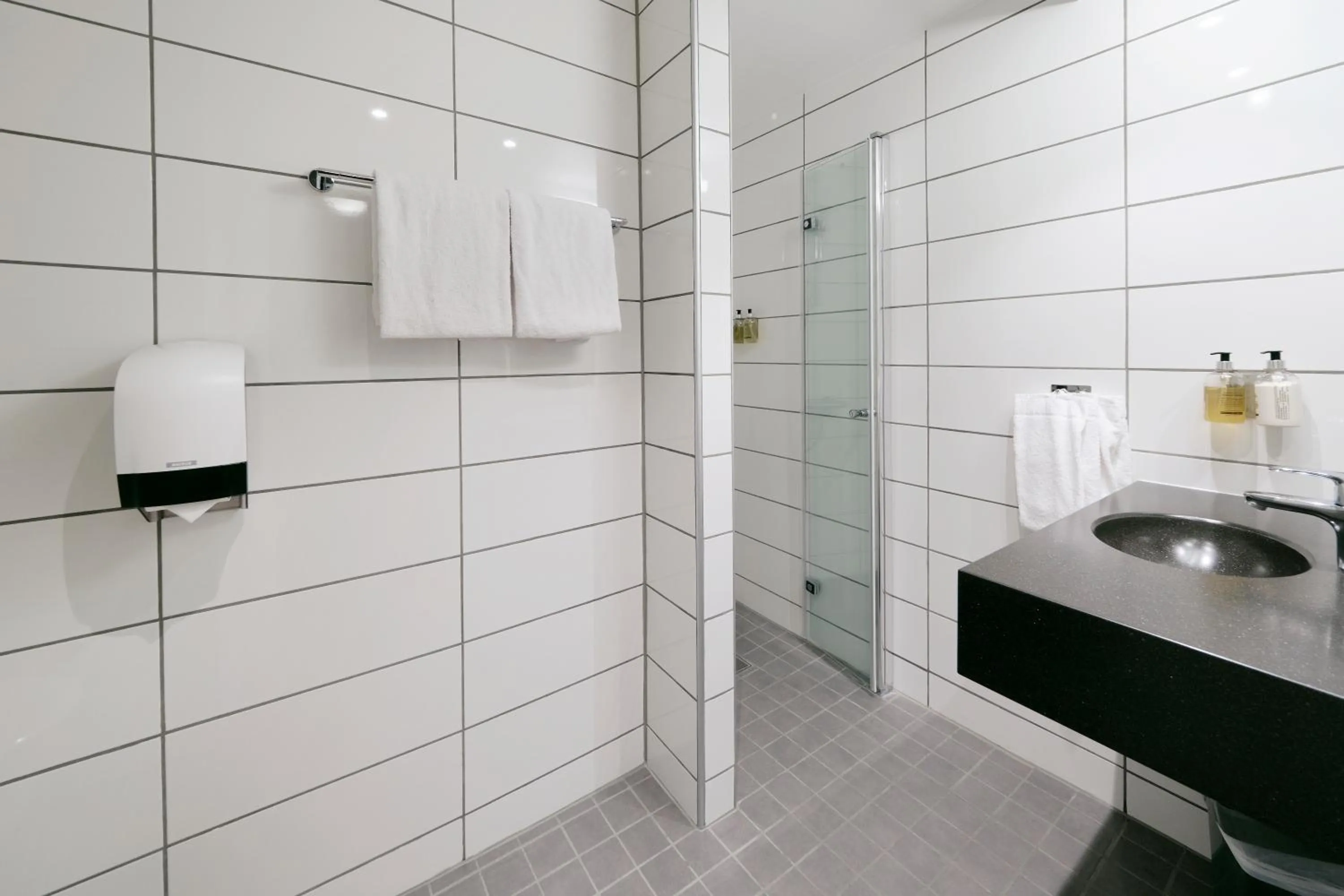 Shower in Bergstadens Hotel & Spa