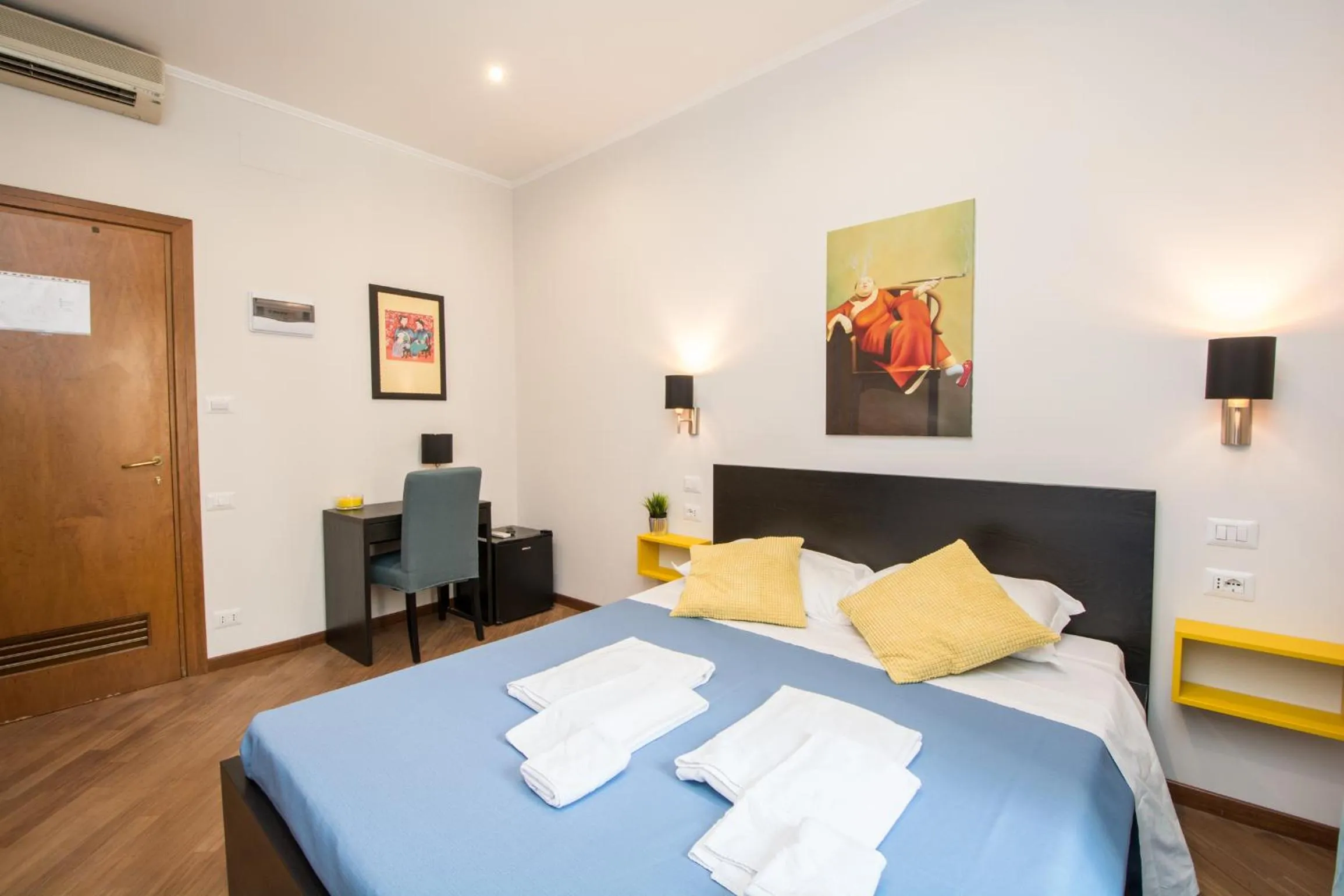 Bedroom, Bed in Seven Rooms Vatican