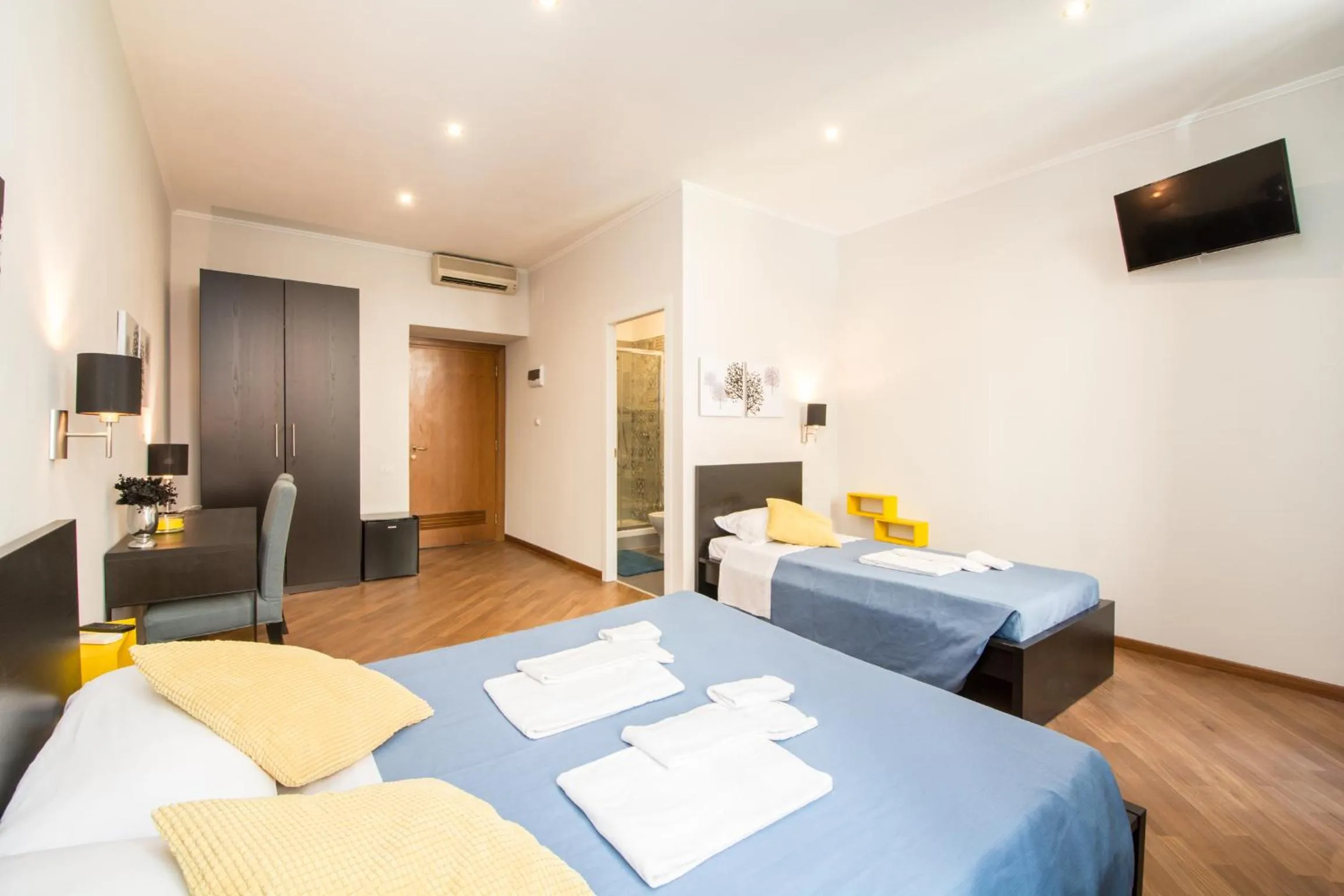 wardrobe, Bed in Seven Rooms Vatican