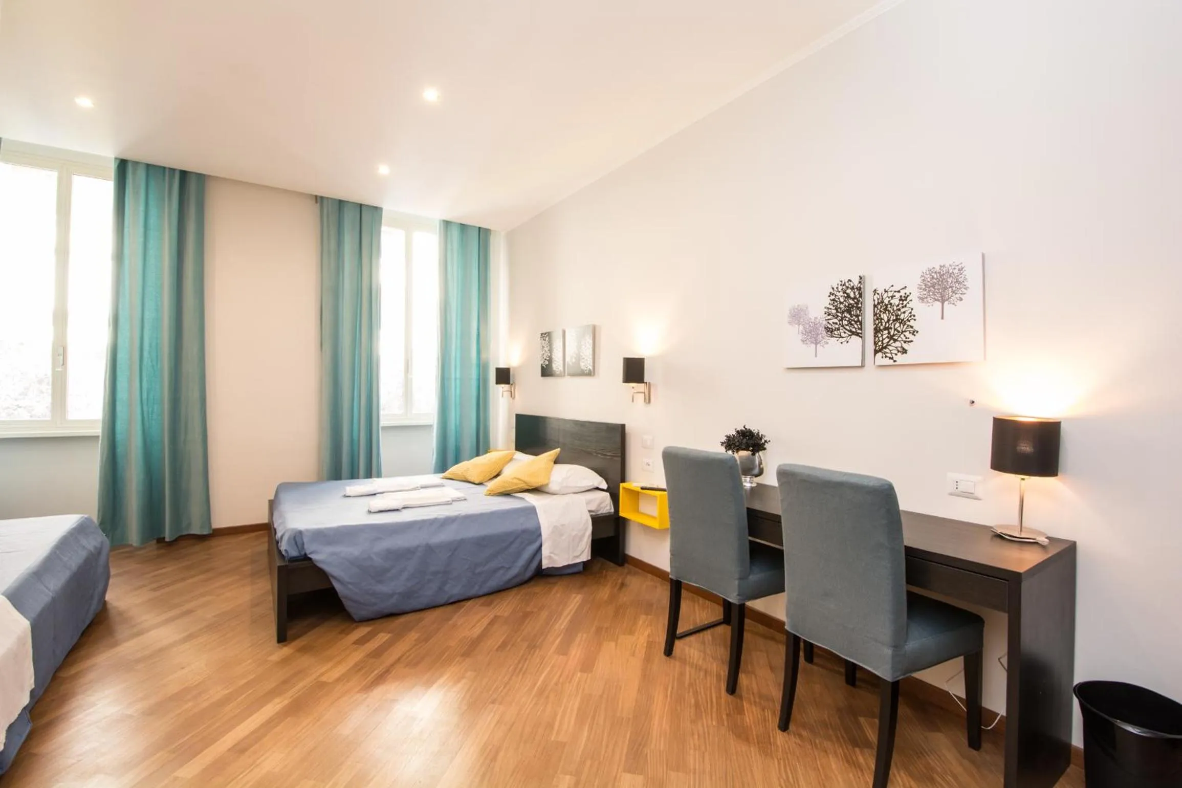 Bedroom, Bed in Seven Rooms Vatican