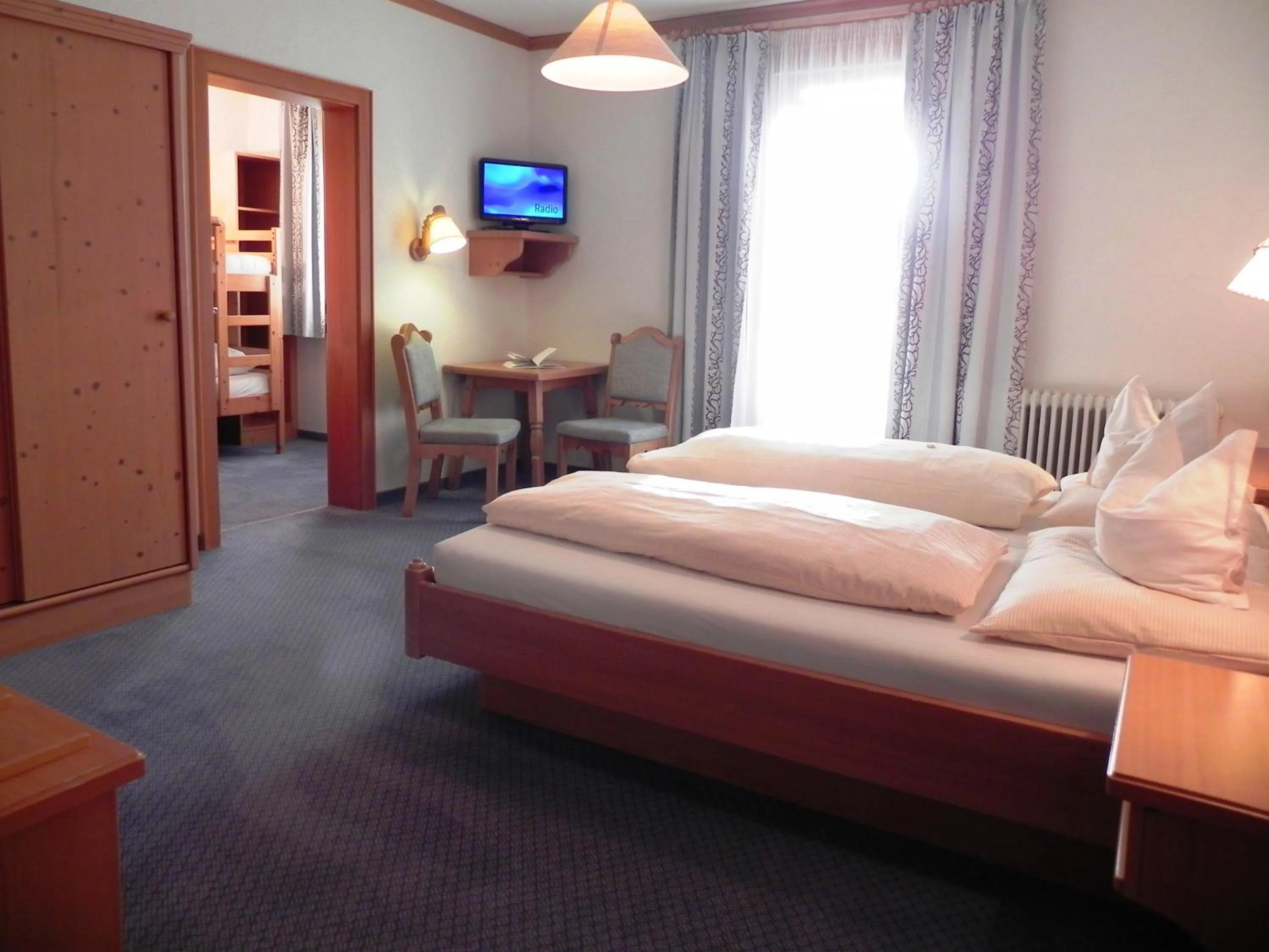 bunk bed in Hotel Laserz