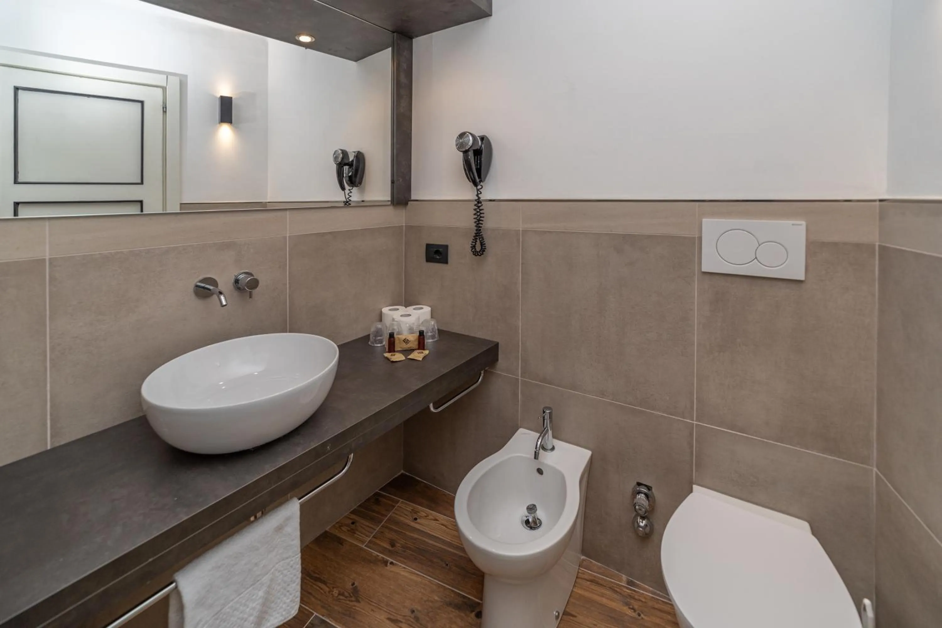 Bathroom in Hotel la Torre