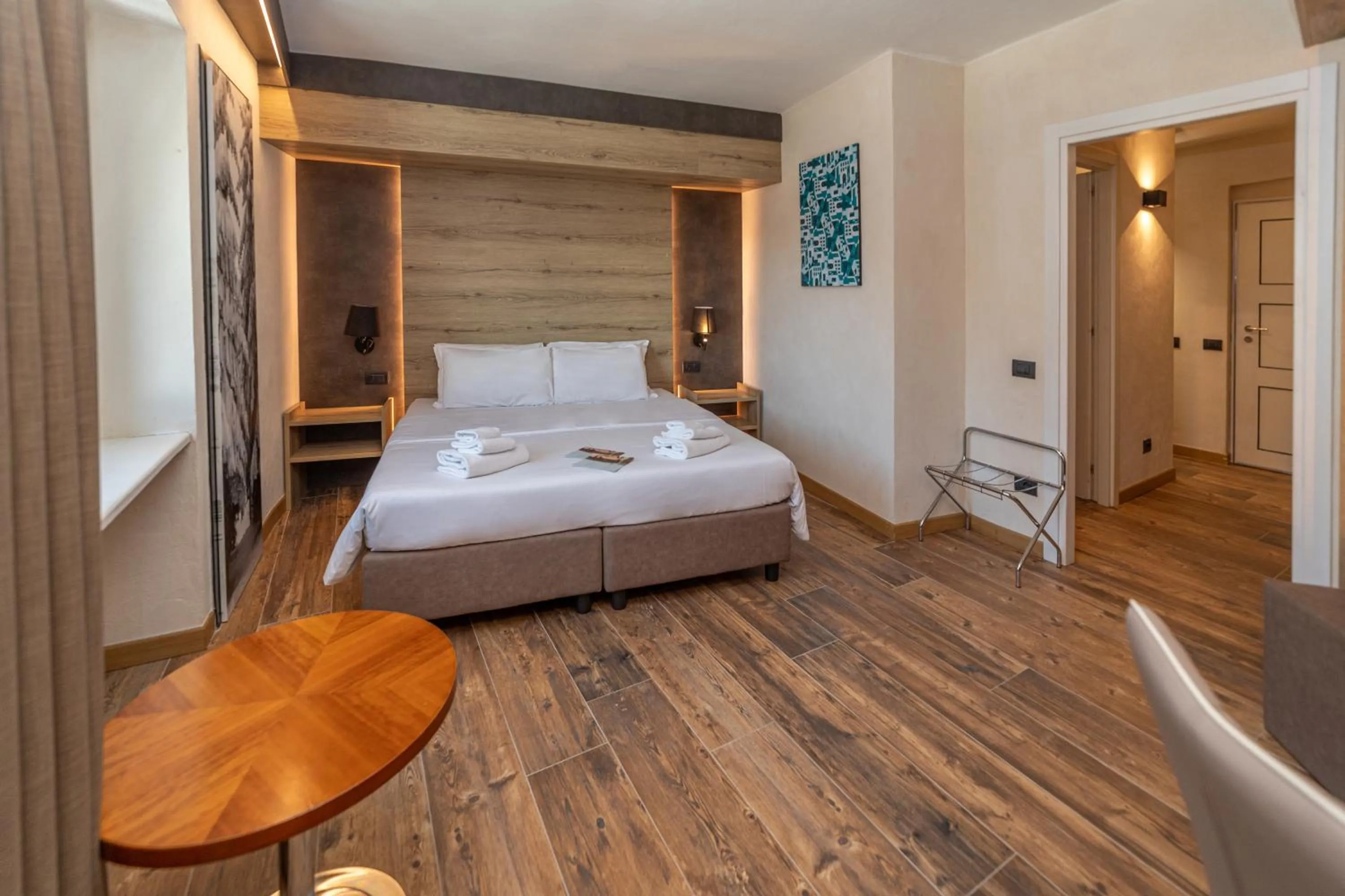 Bedroom, Bed in Hotel la Torre