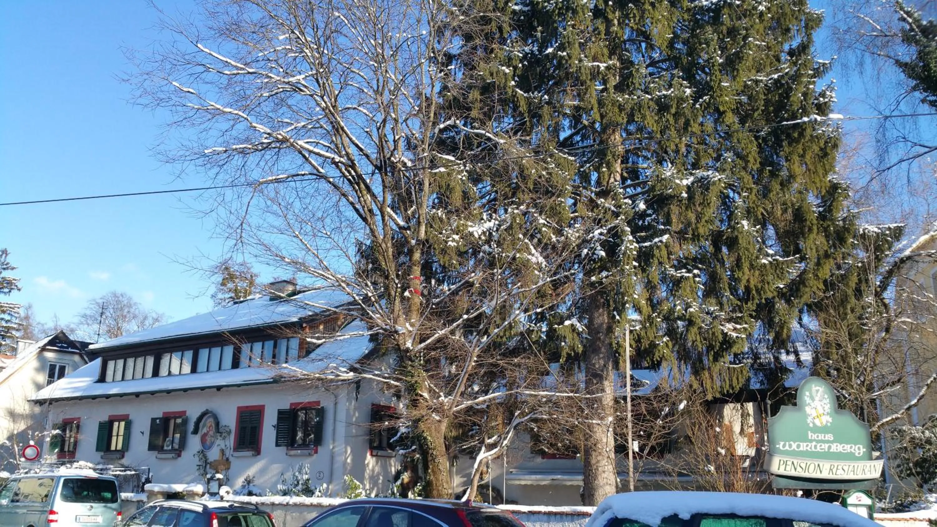 Facade/entrance in Haus Wartenberg