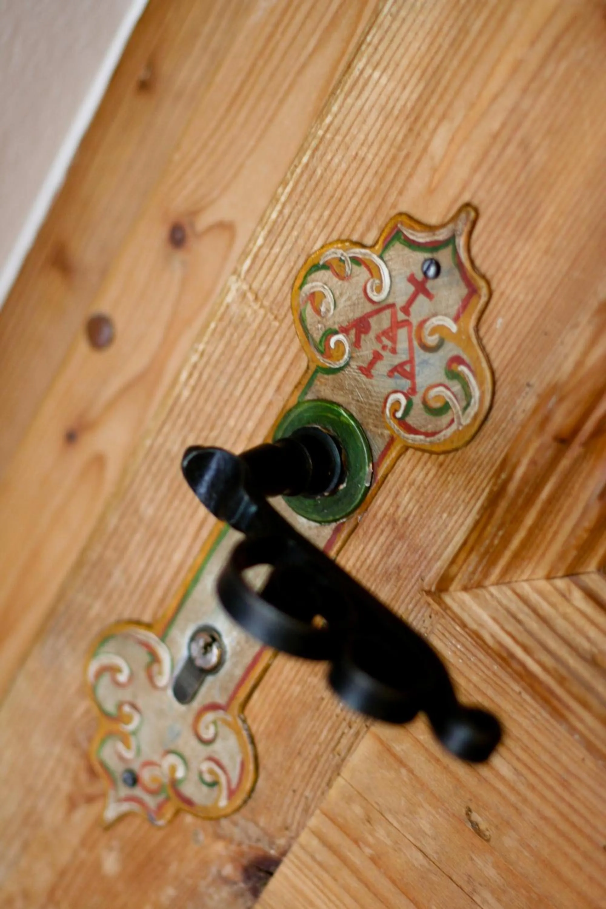 Decorative detail in Haus Wartenberg