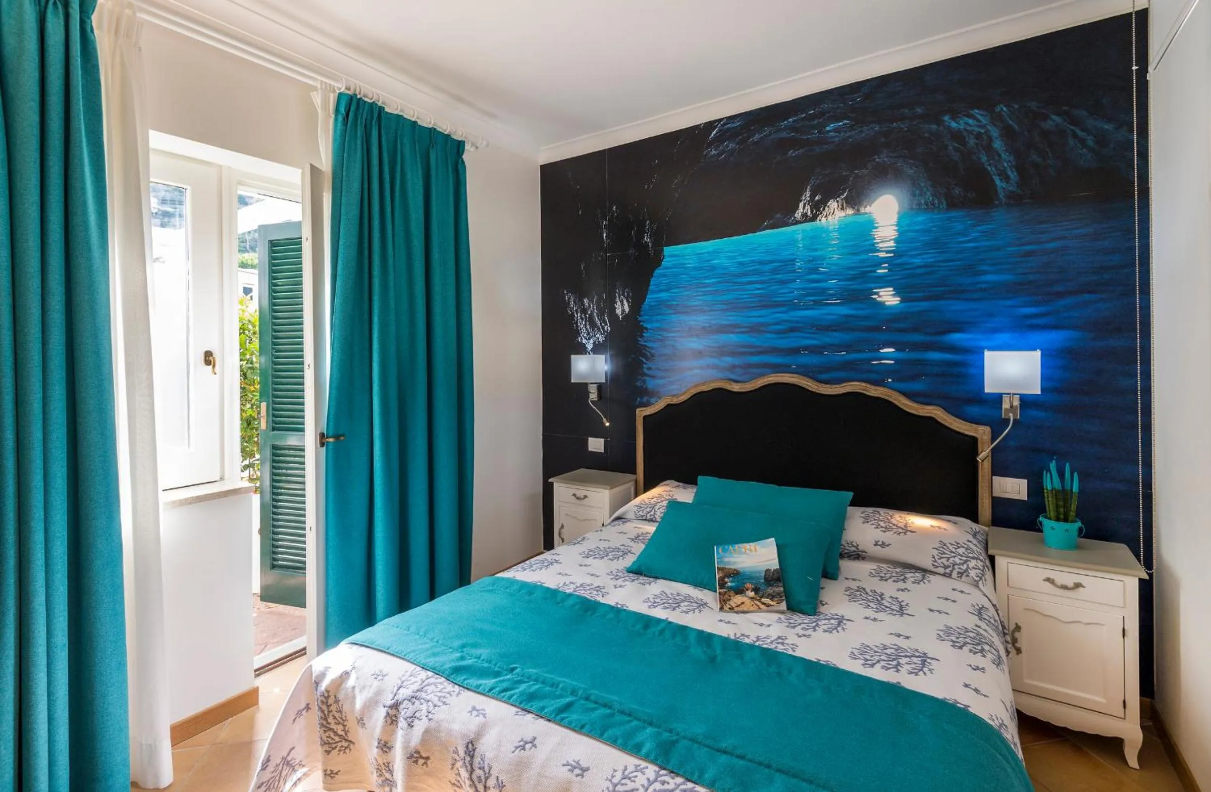 Bed in Villa Patrizi