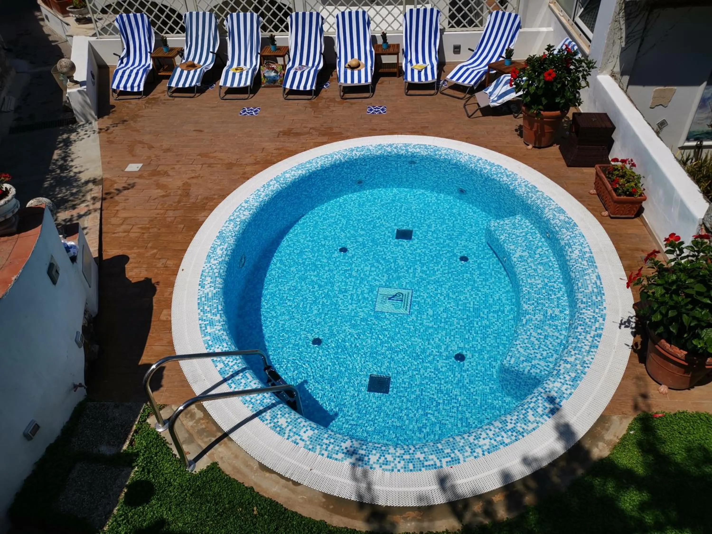 Swimming pool in Villa Patrizi