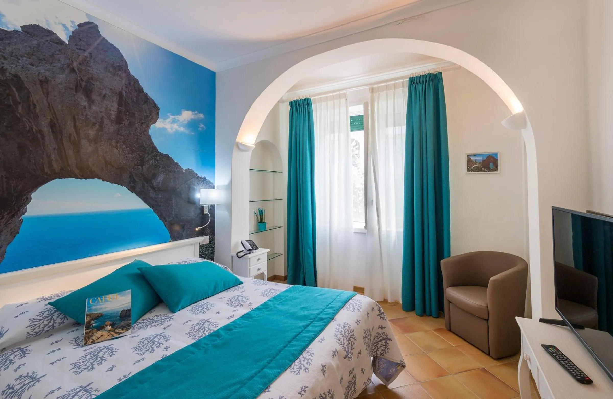 Bed in Villa Patrizi