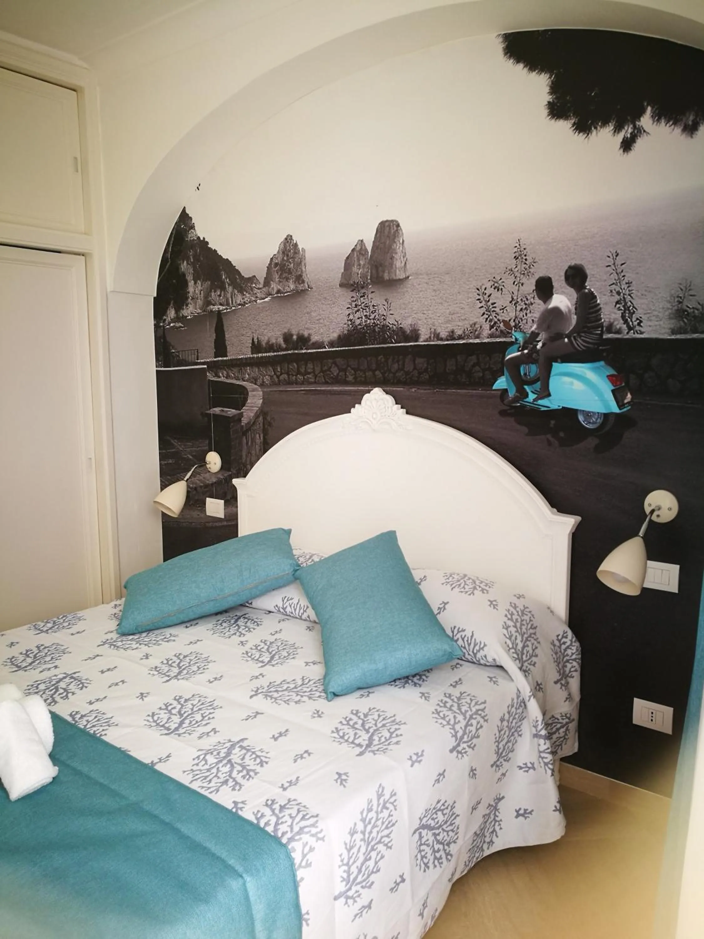 Bed in Villa Patrizi