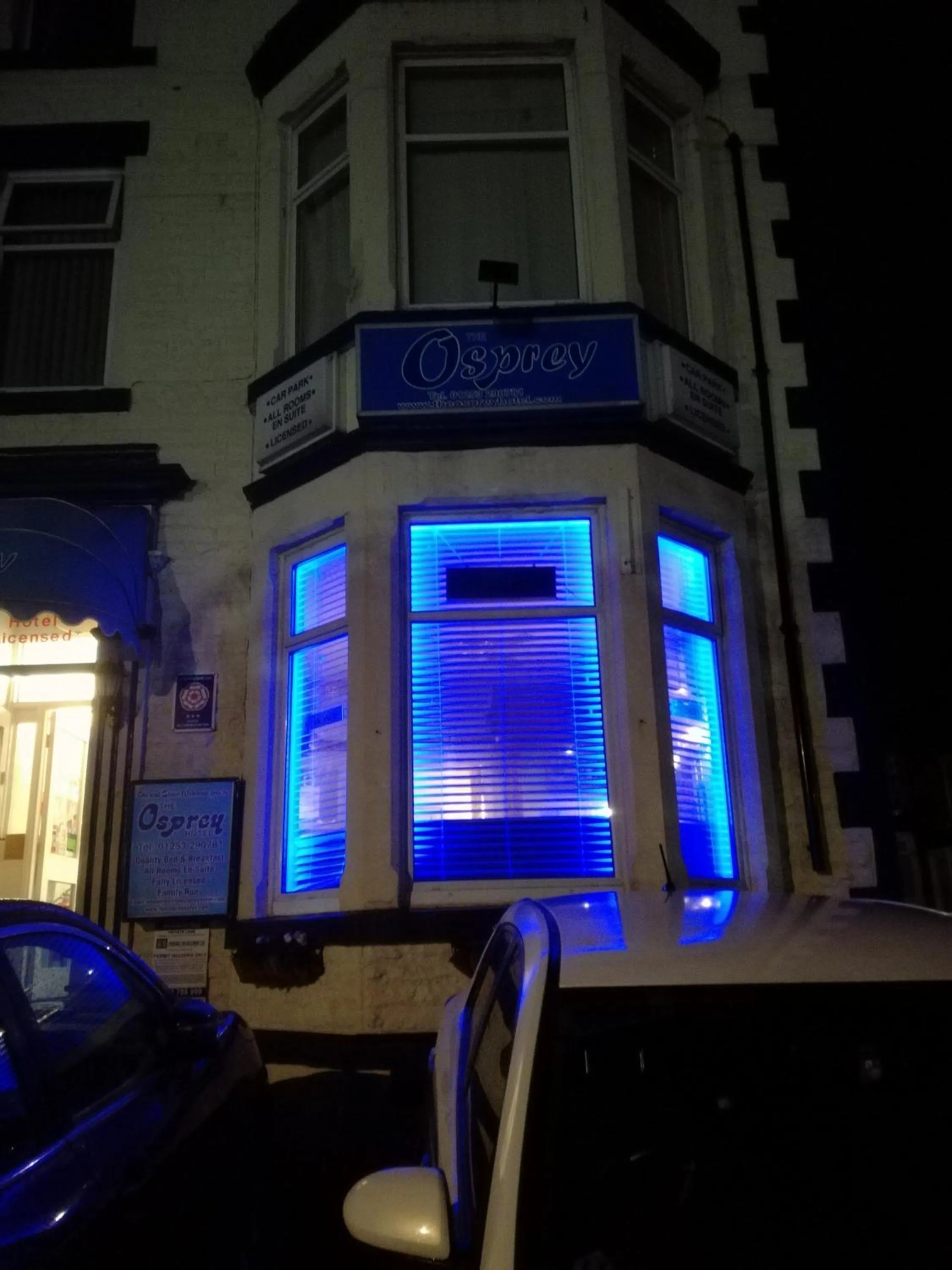 Facade/entrance in The Osprey Hotel