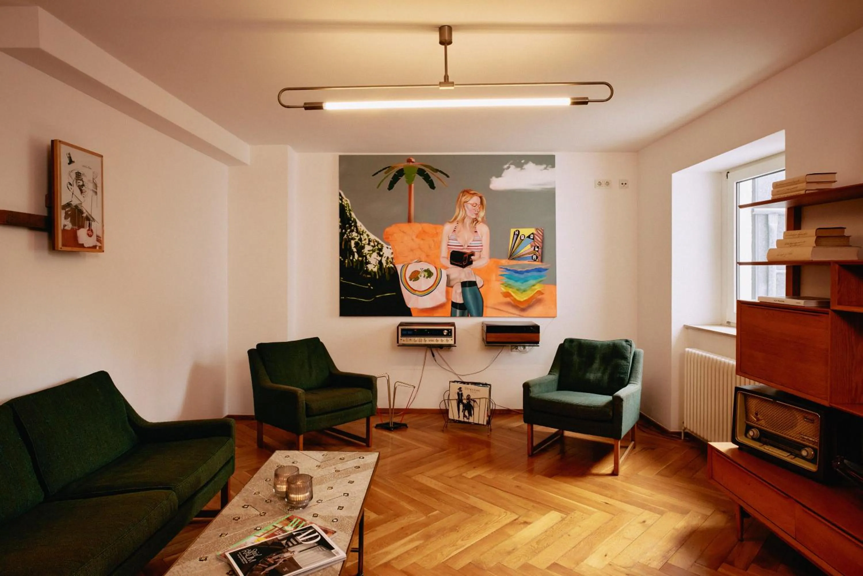 Lobby or reception in 18Arts Hotel - Living in a Gallery!