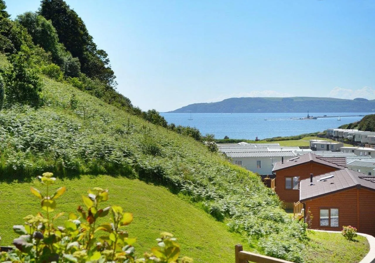 Garden view in Bovisand Lodge Holiday Park, Beachside Location & Indoor Heated Pool
