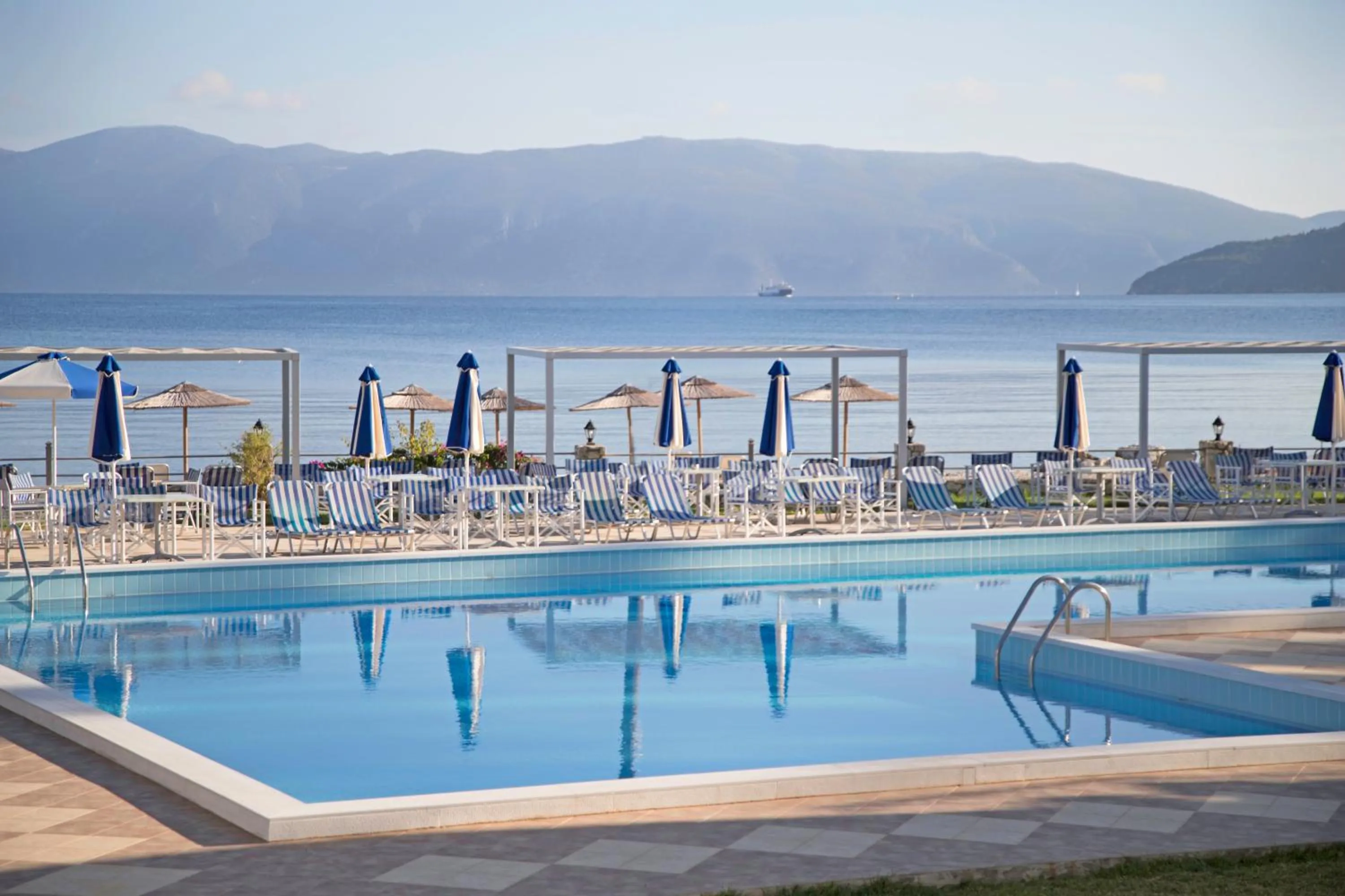 Swimming pool in Sami Beach Hotel