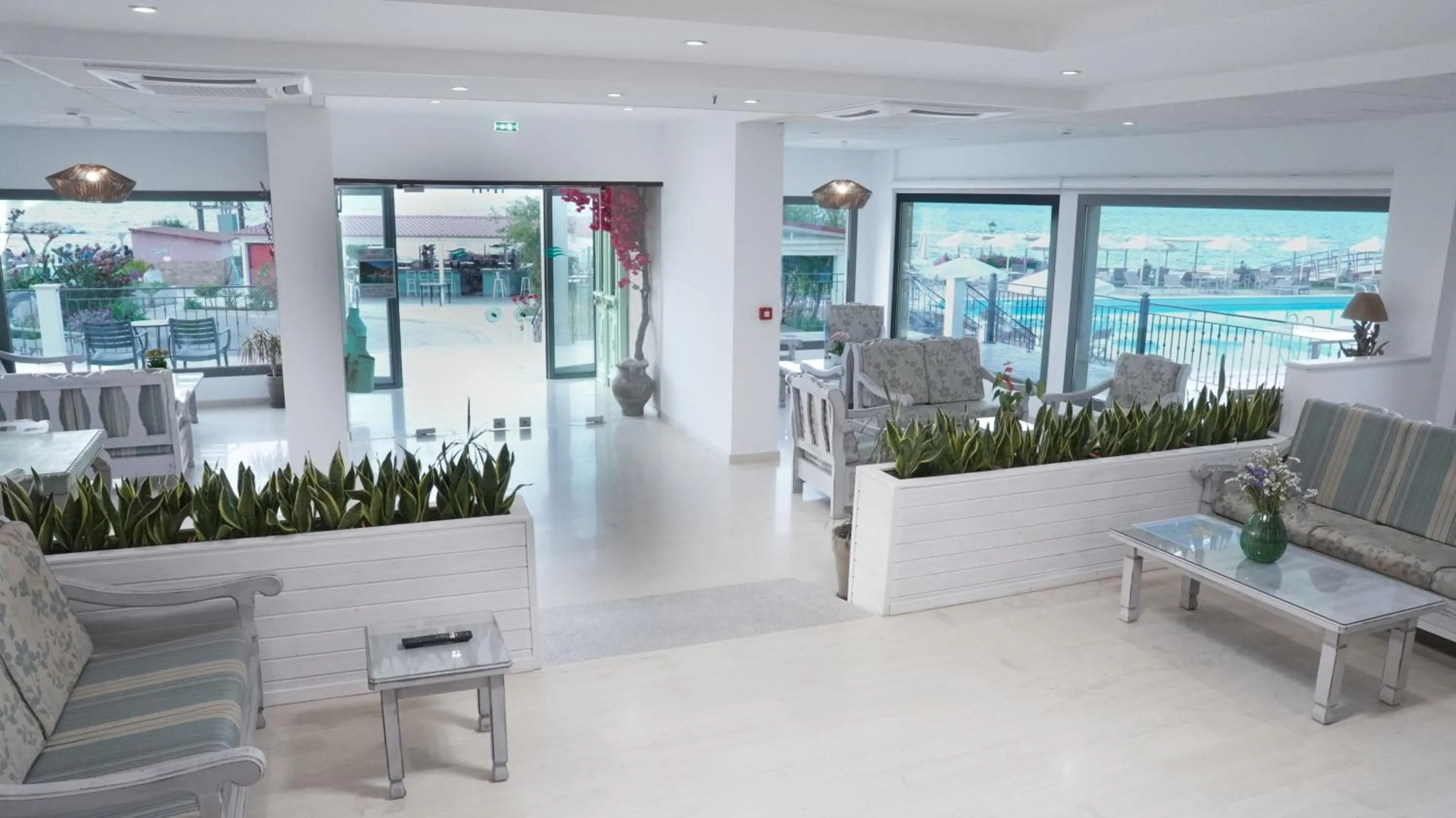 Lobby or reception in Sami Beach Hotel