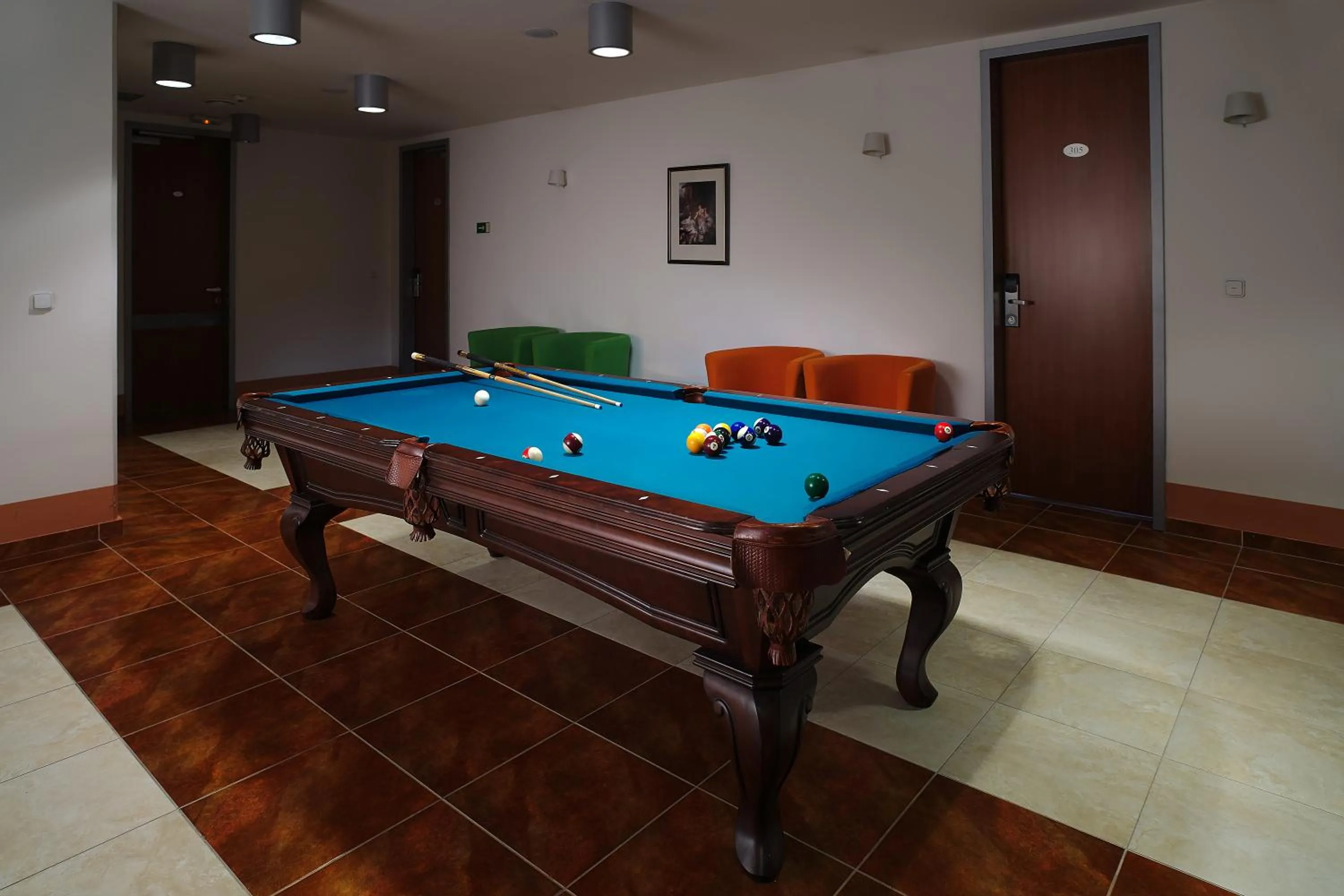 Billiard in Hotel Ankora
