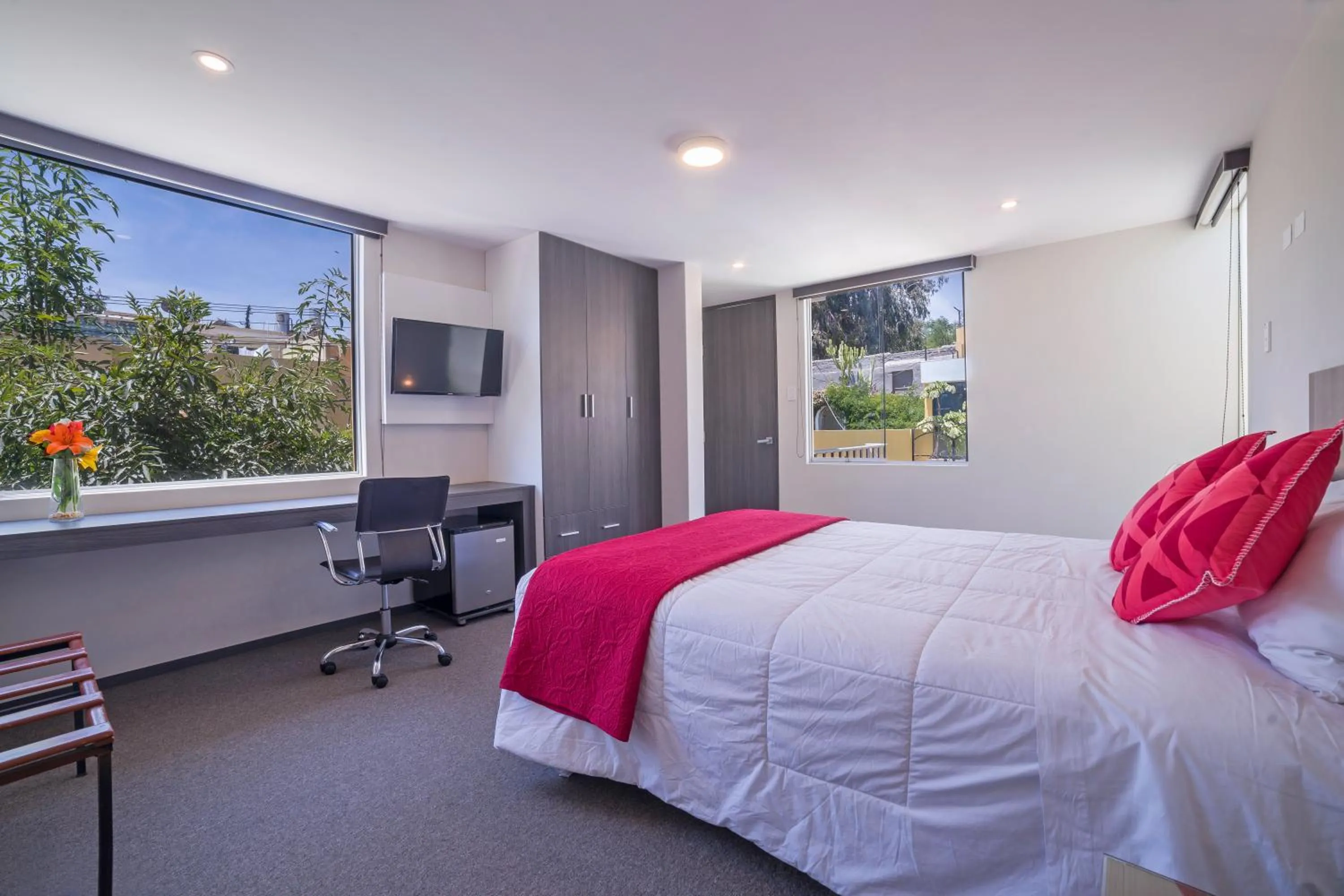 Bedroom, Bed in Hotel La Gruta
