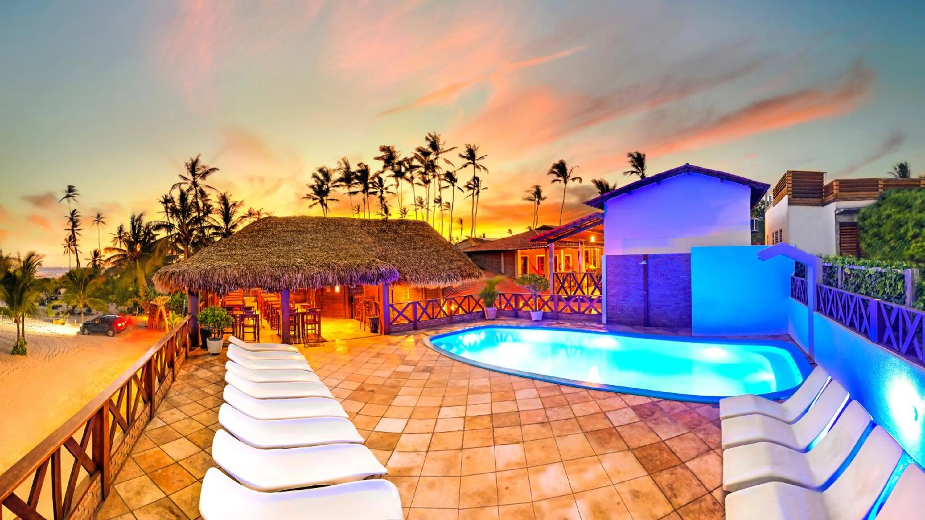 Swimming pool in Pousada do Norte