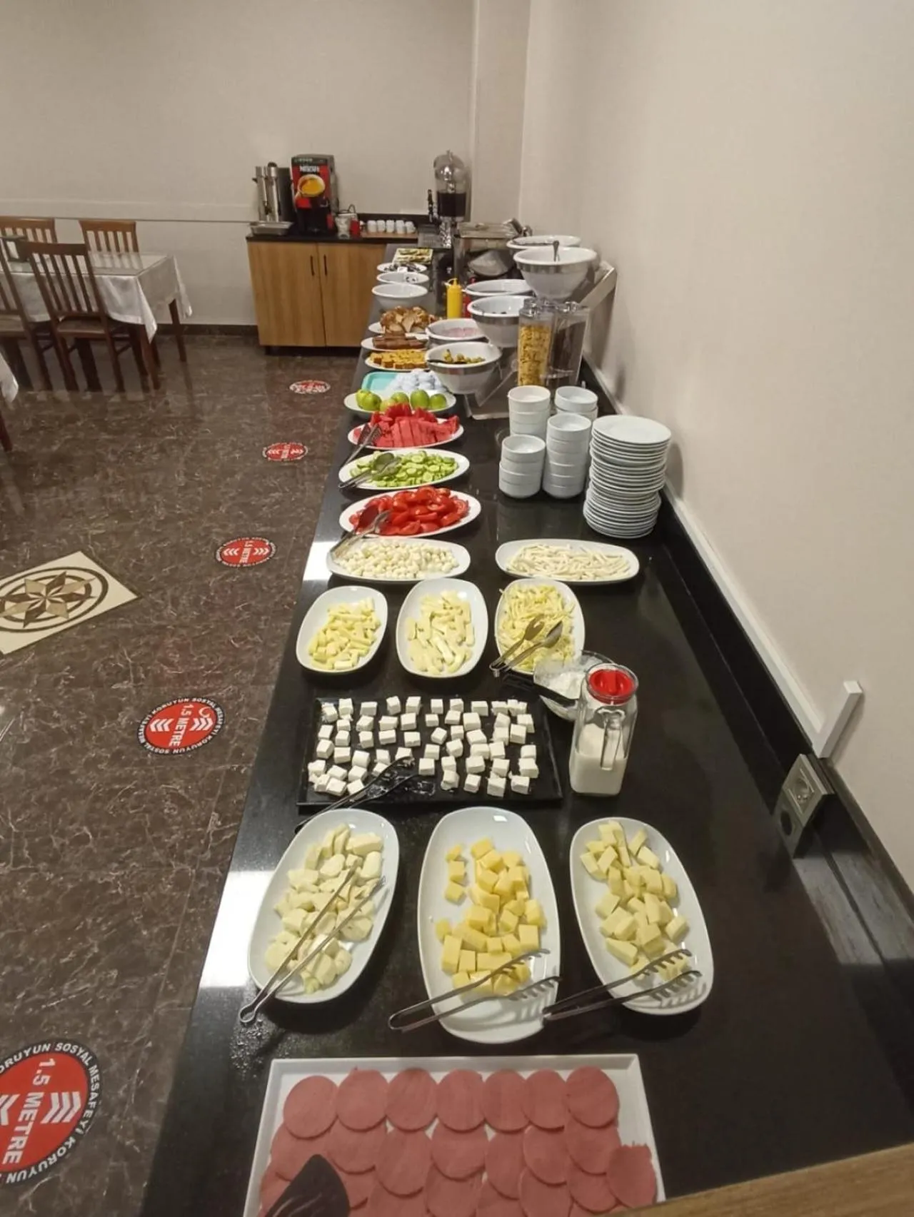 Buffet breakfast in Fatih Resadiye Hotel