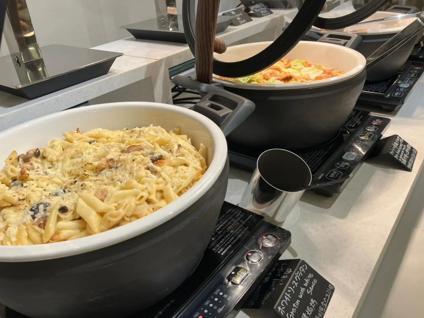 Buffet breakfast in Dotonbori Hotel