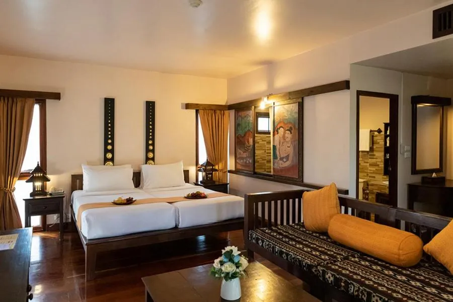 Bed in Phowadol Resort