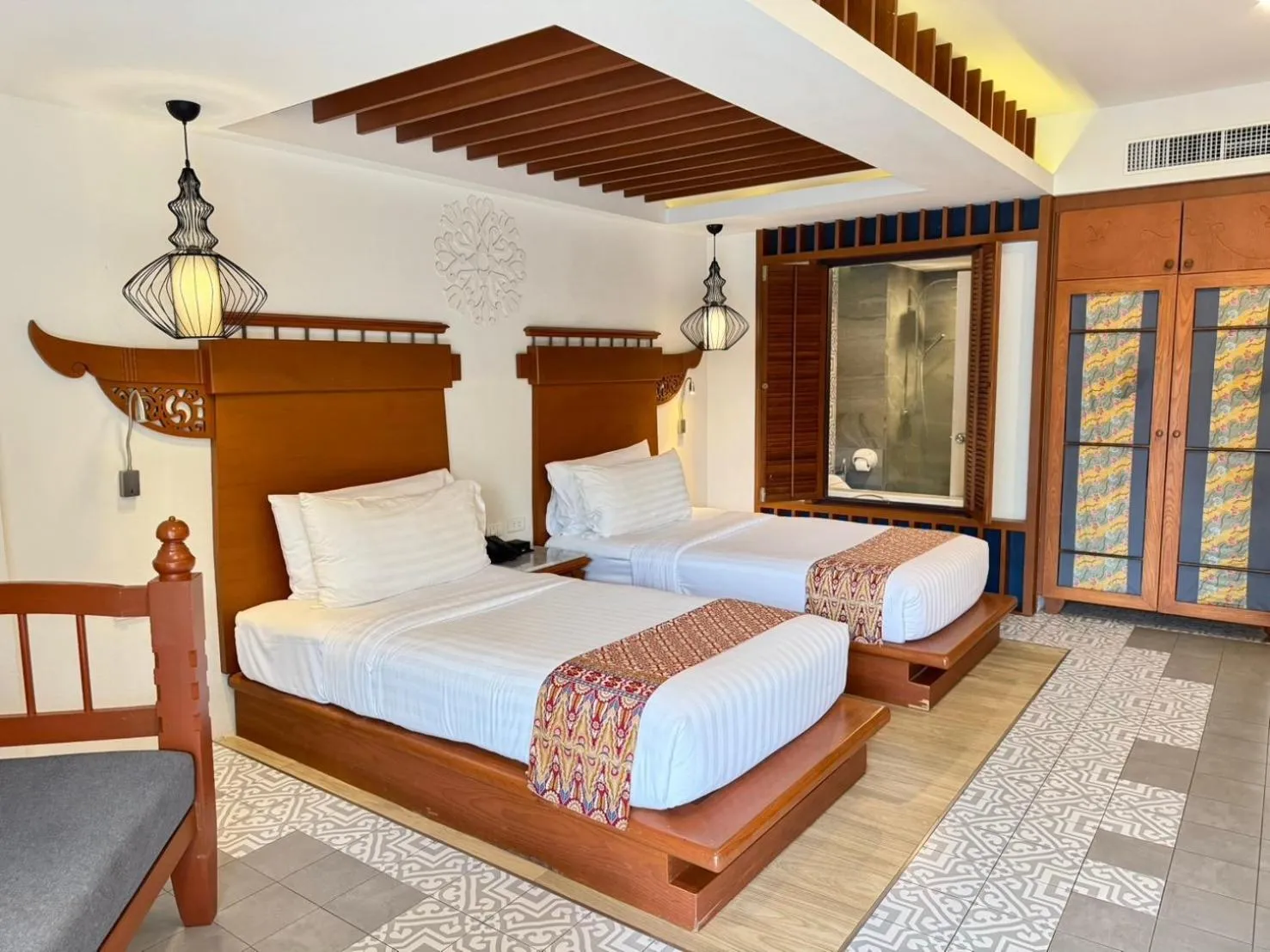 Bed in Aonang Princeville Villa Resort & Spa - GHA WellHotel-Halal Certified, Krabi, Thailand