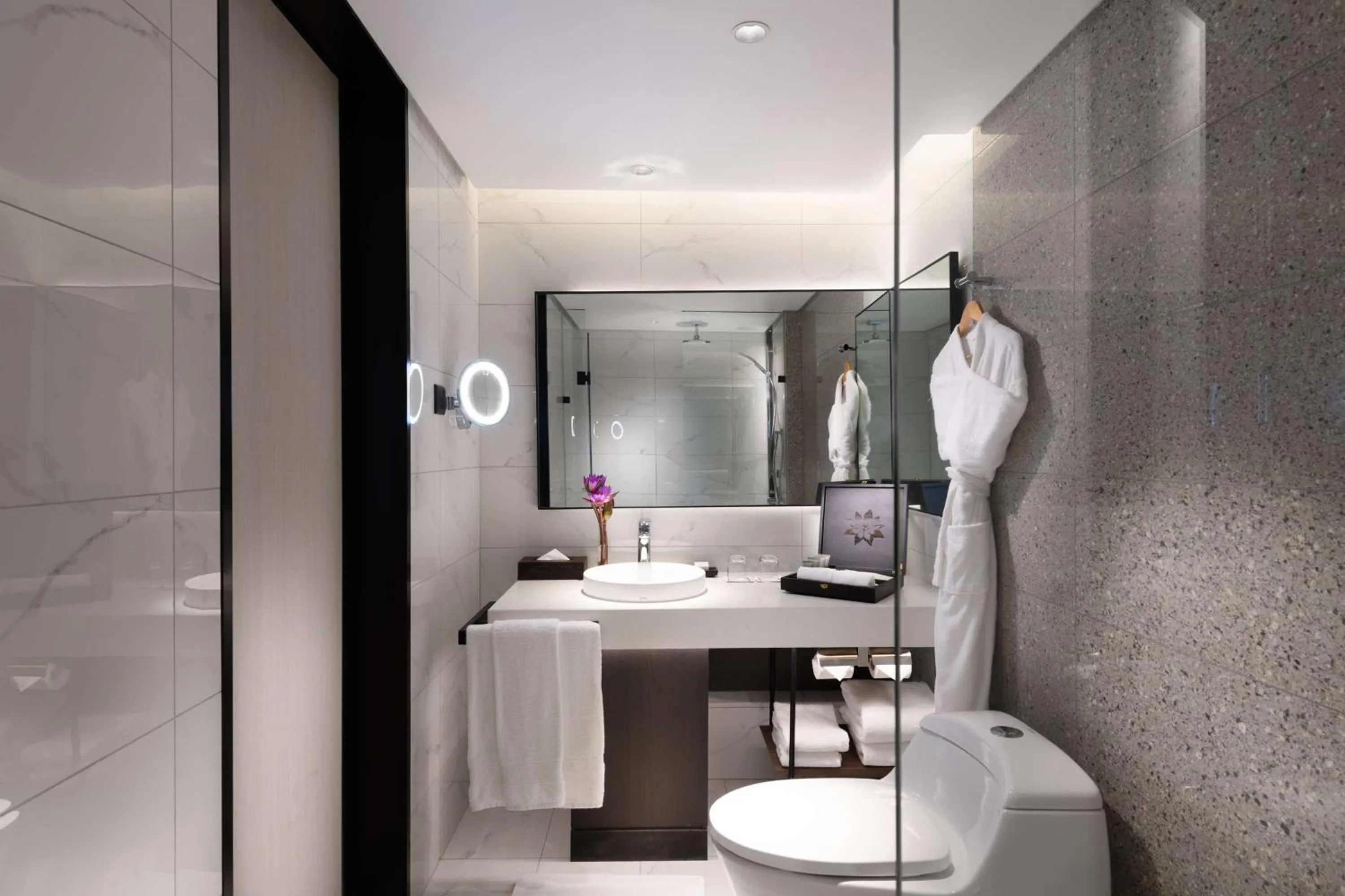 Shower in Hilton Colombo Hotel