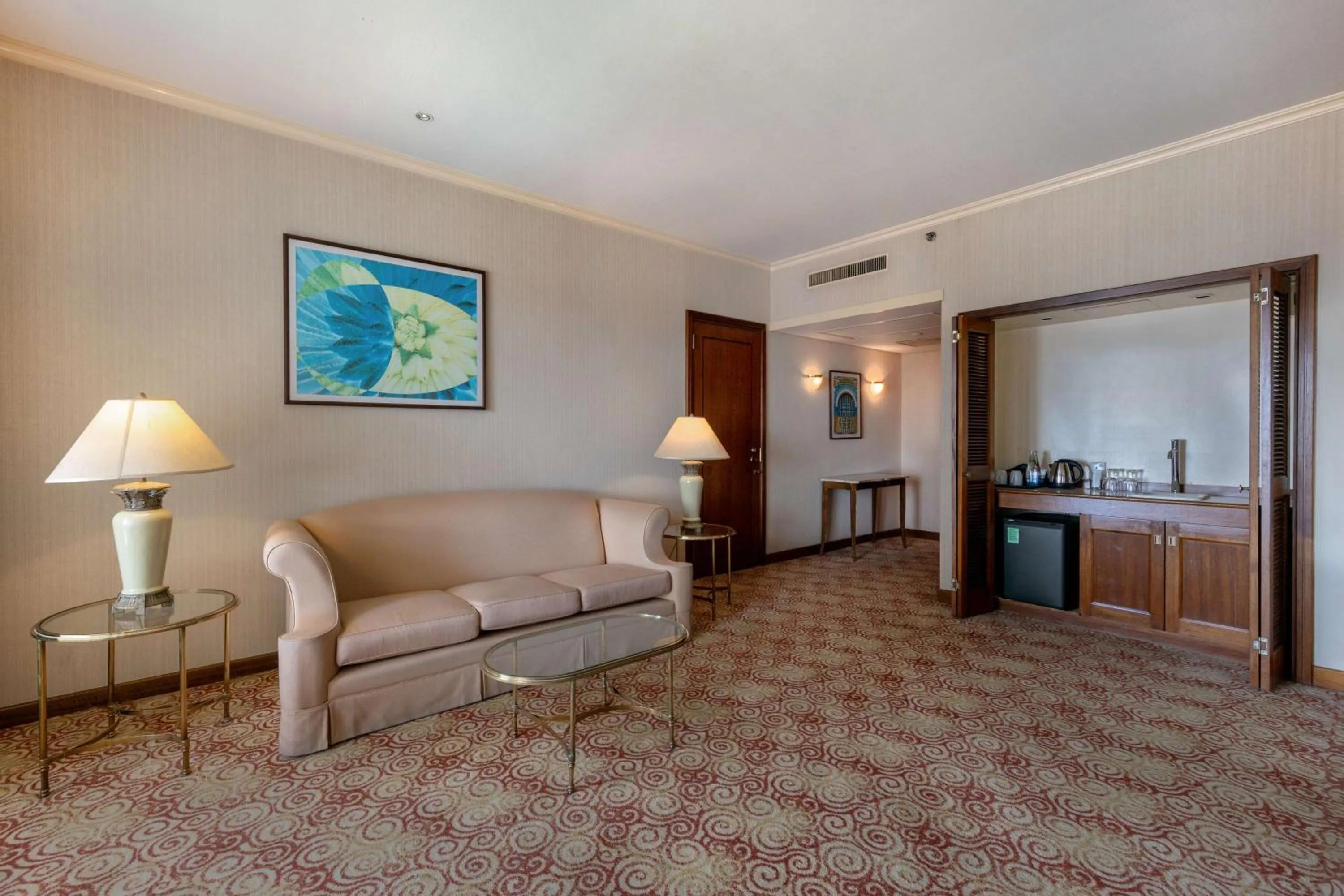 Living room in Hilton Colombo Hotel