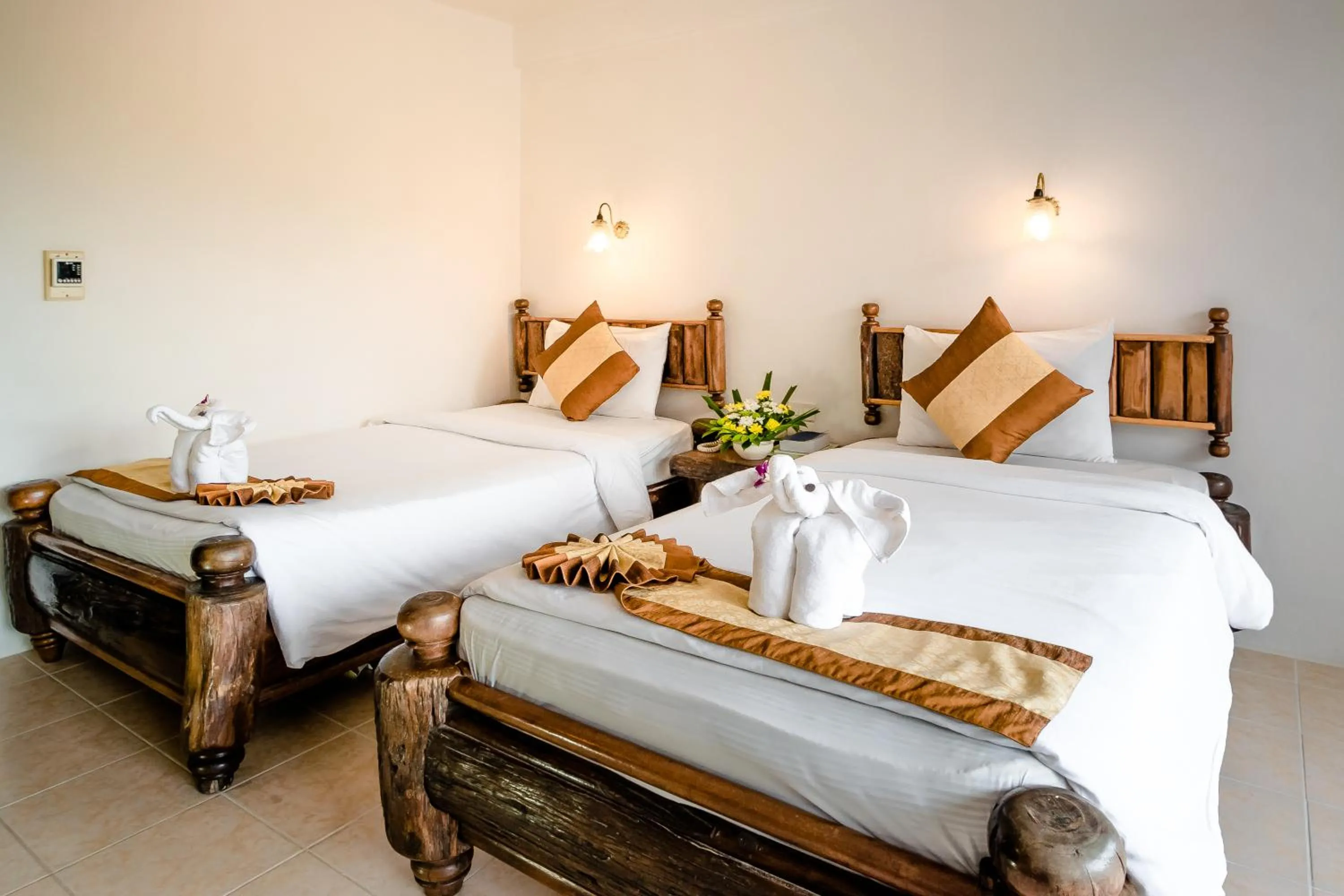 Bedroom, Bed in Aonang Sunset Hotel - SHA Extra Plus