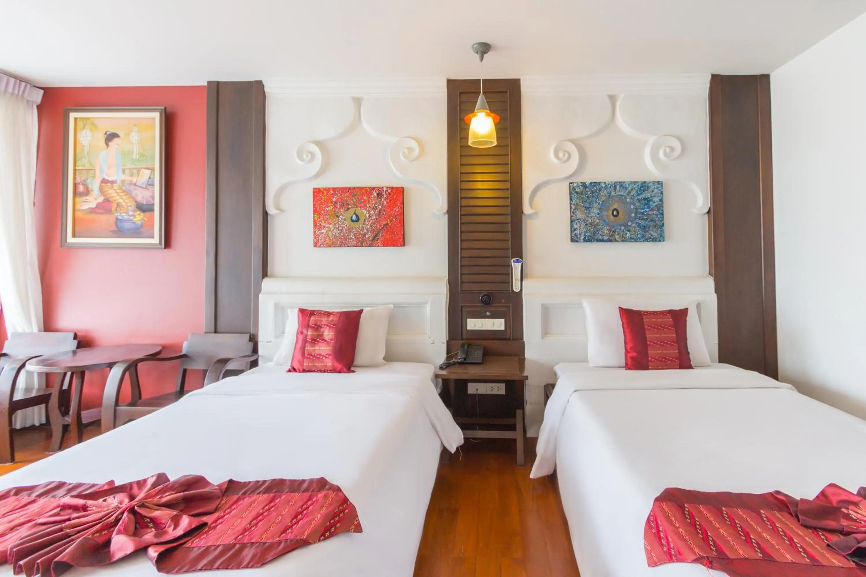 Bed in BP Chiangmai City Hotel