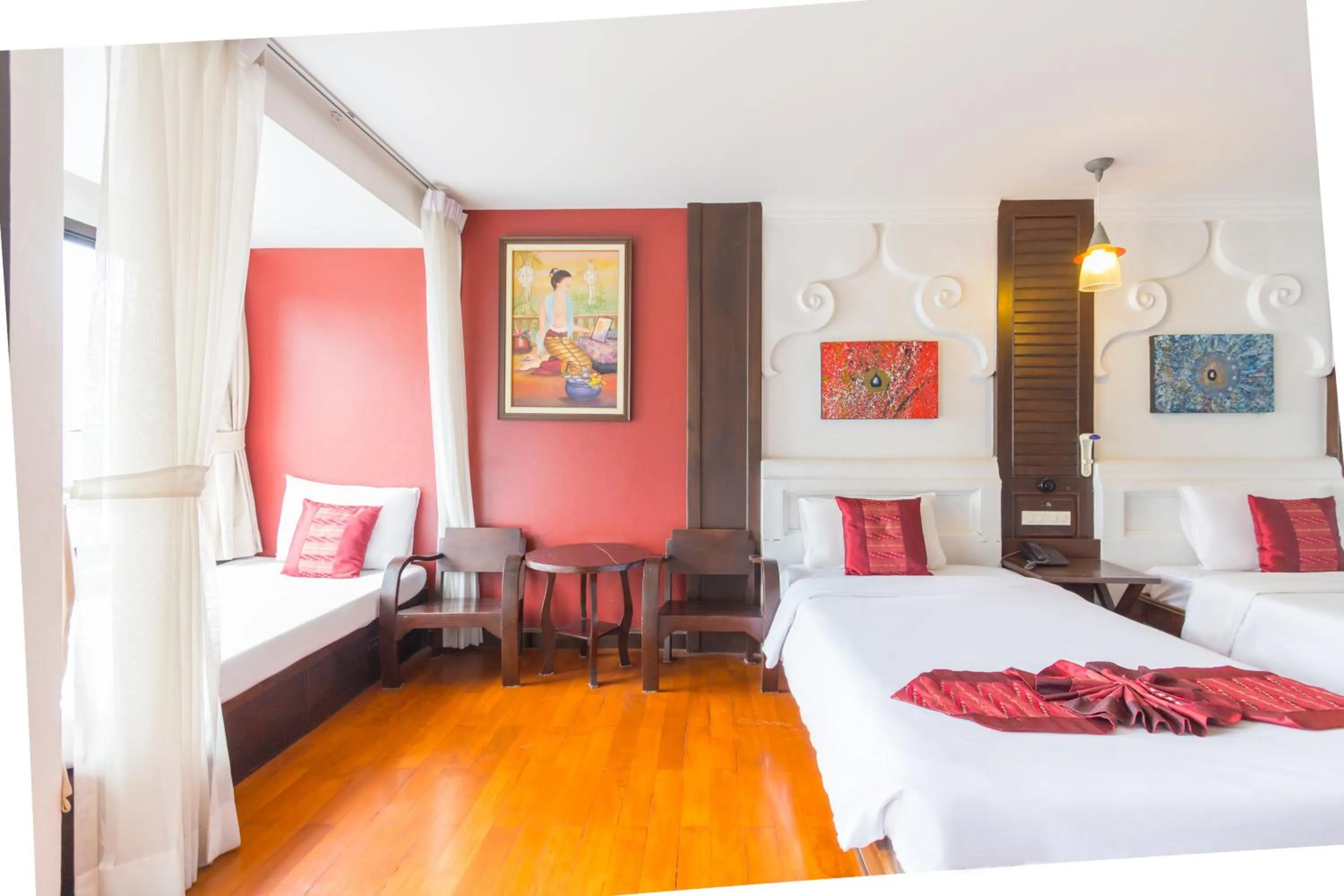 Bed in BP Chiangmai City Hotel