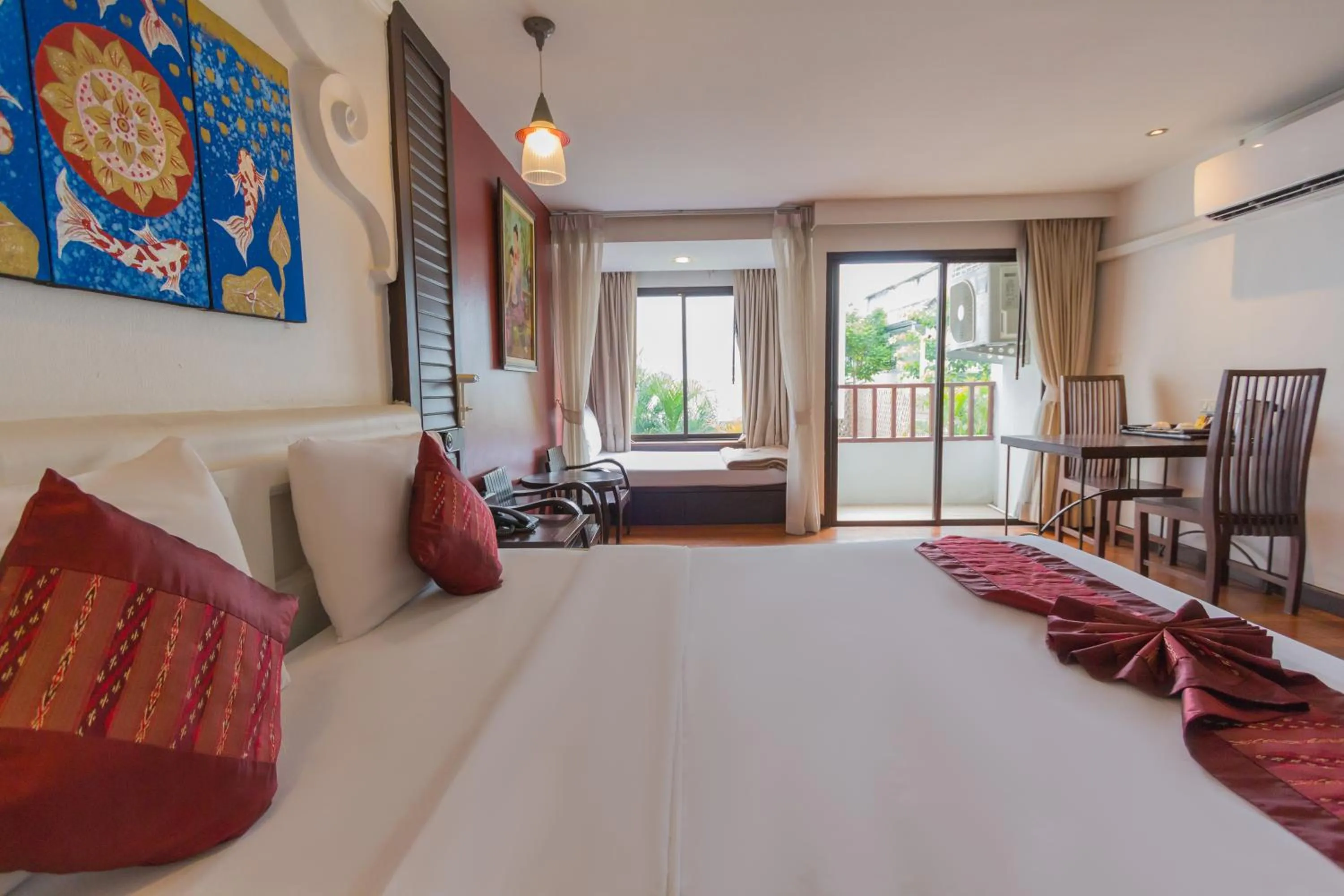 Bed in BP Chiangmai City Hotel