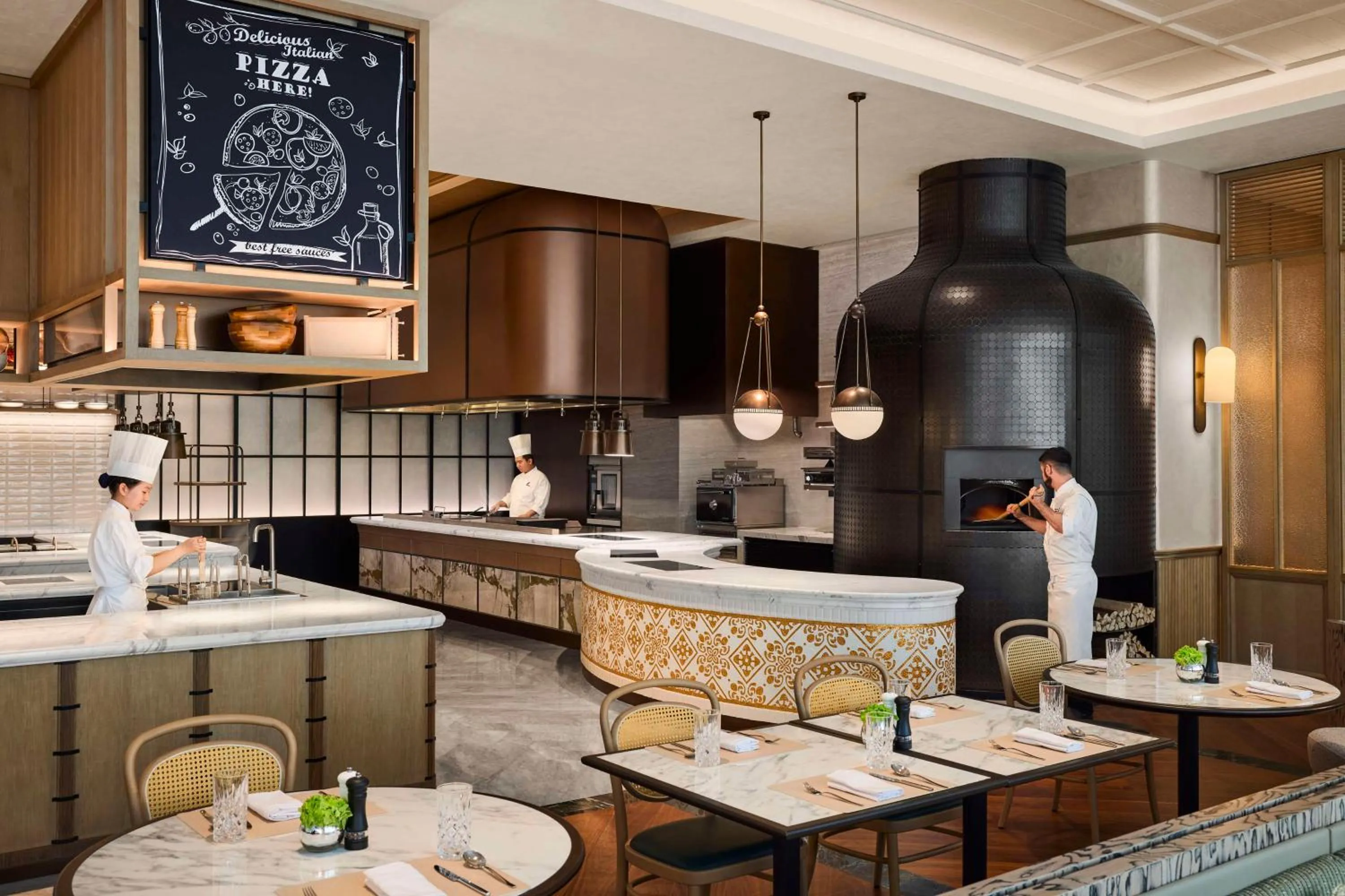 Restaurant/places to eat in Hilton Shanghai City Center