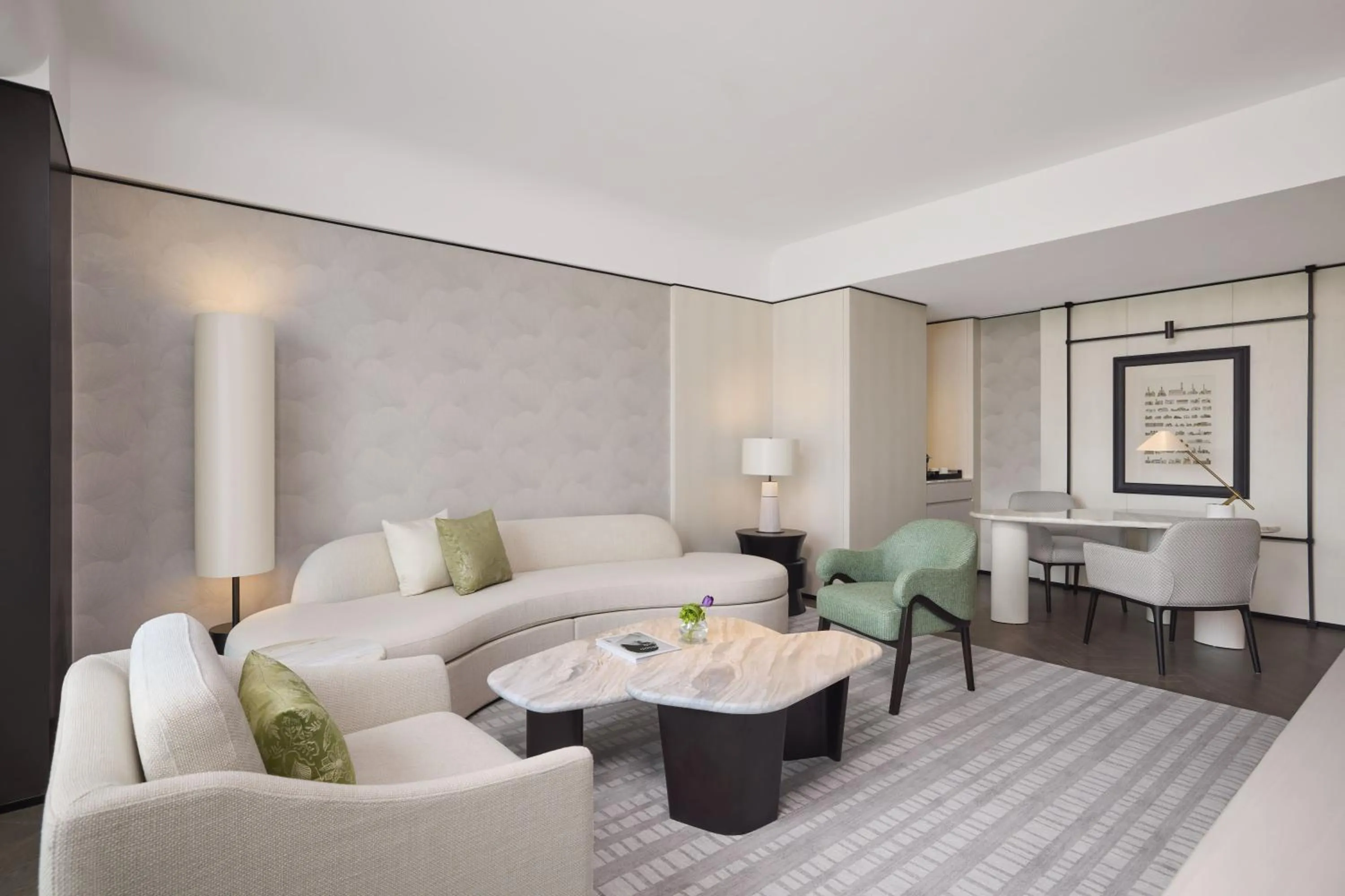 Living room in Hilton Shanghai City Center