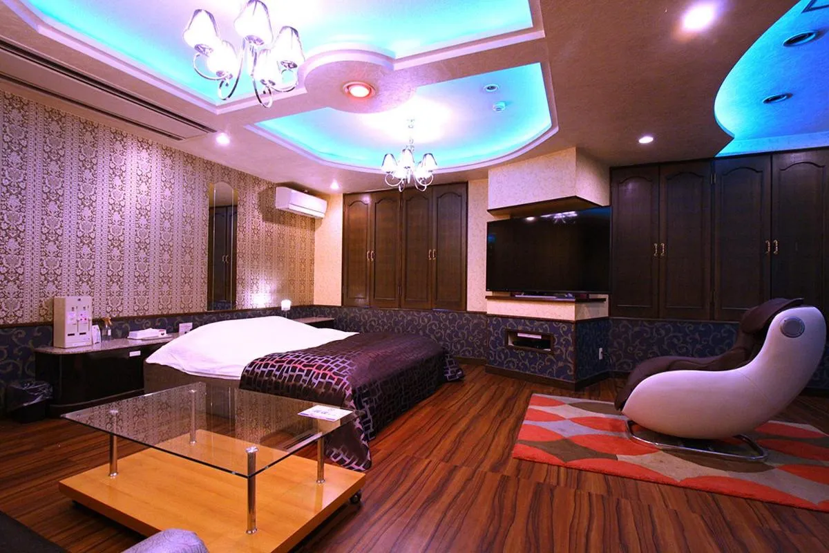 Bed in Hotel Ohirune Racco Sakai (Adult Only )