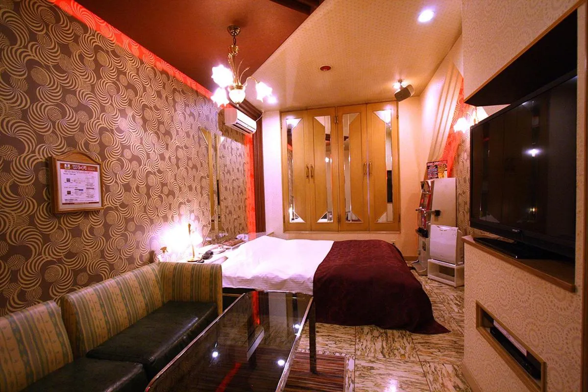 Bed in Hotel Ohirune Racco Sakai (Adult Only )