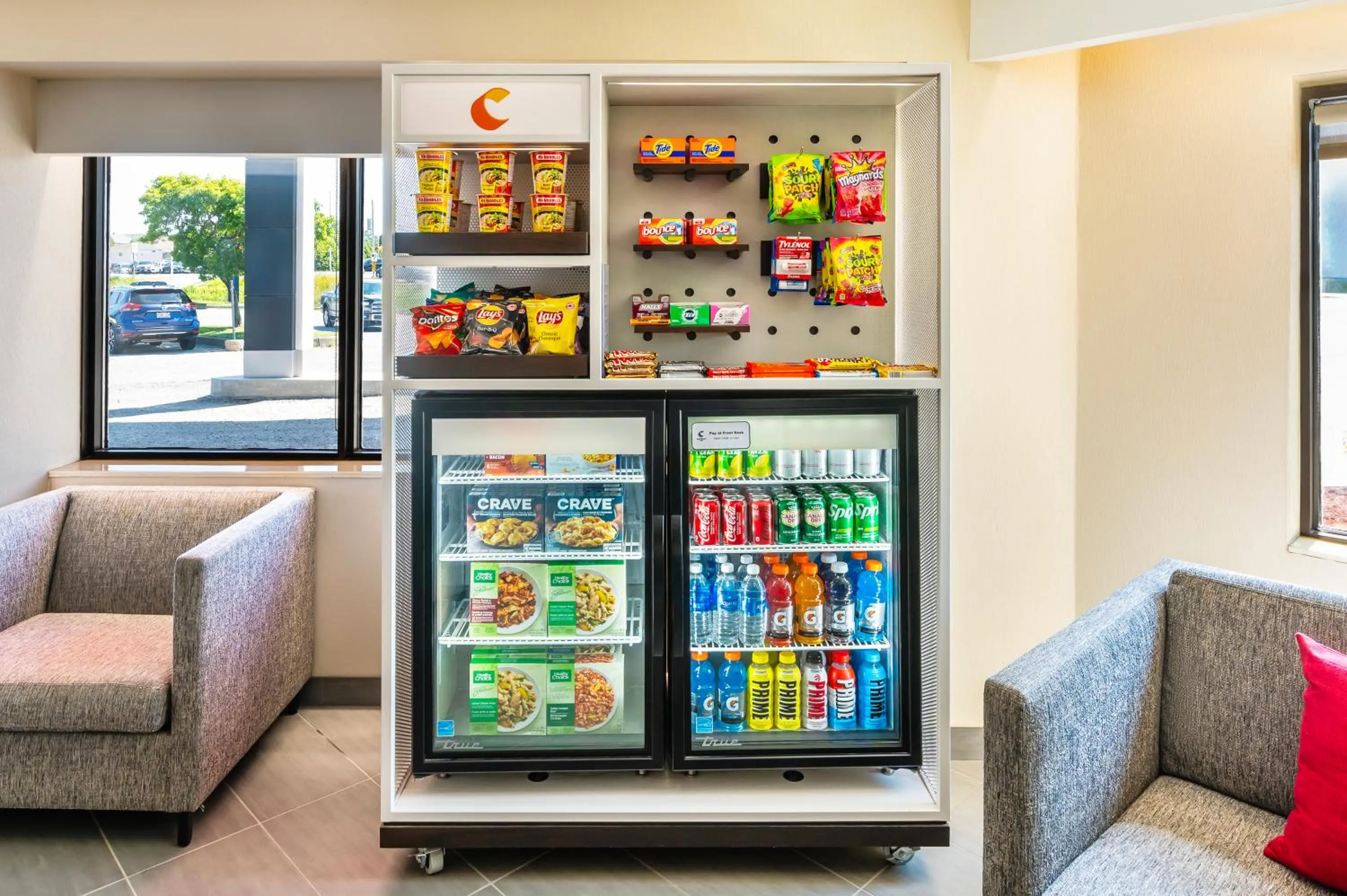 Seating area in Comfort Inn