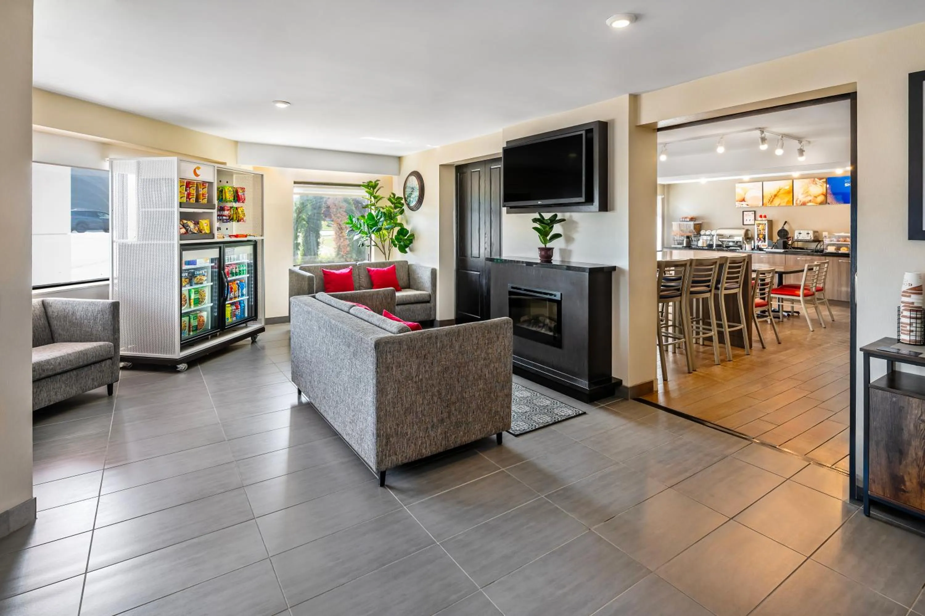 Lobby or reception in Comfort Inn