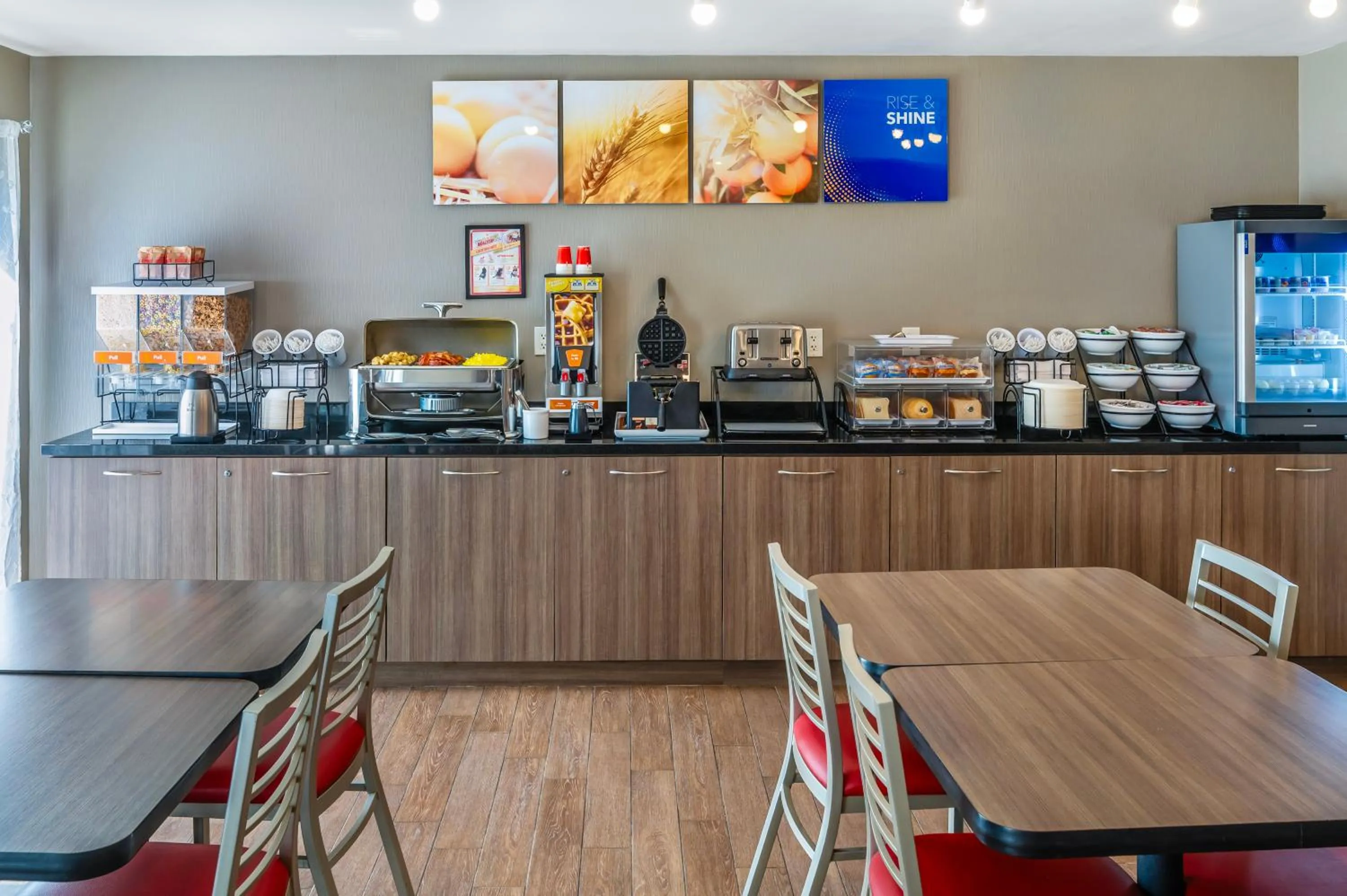 Food and drinks in Comfort Inn