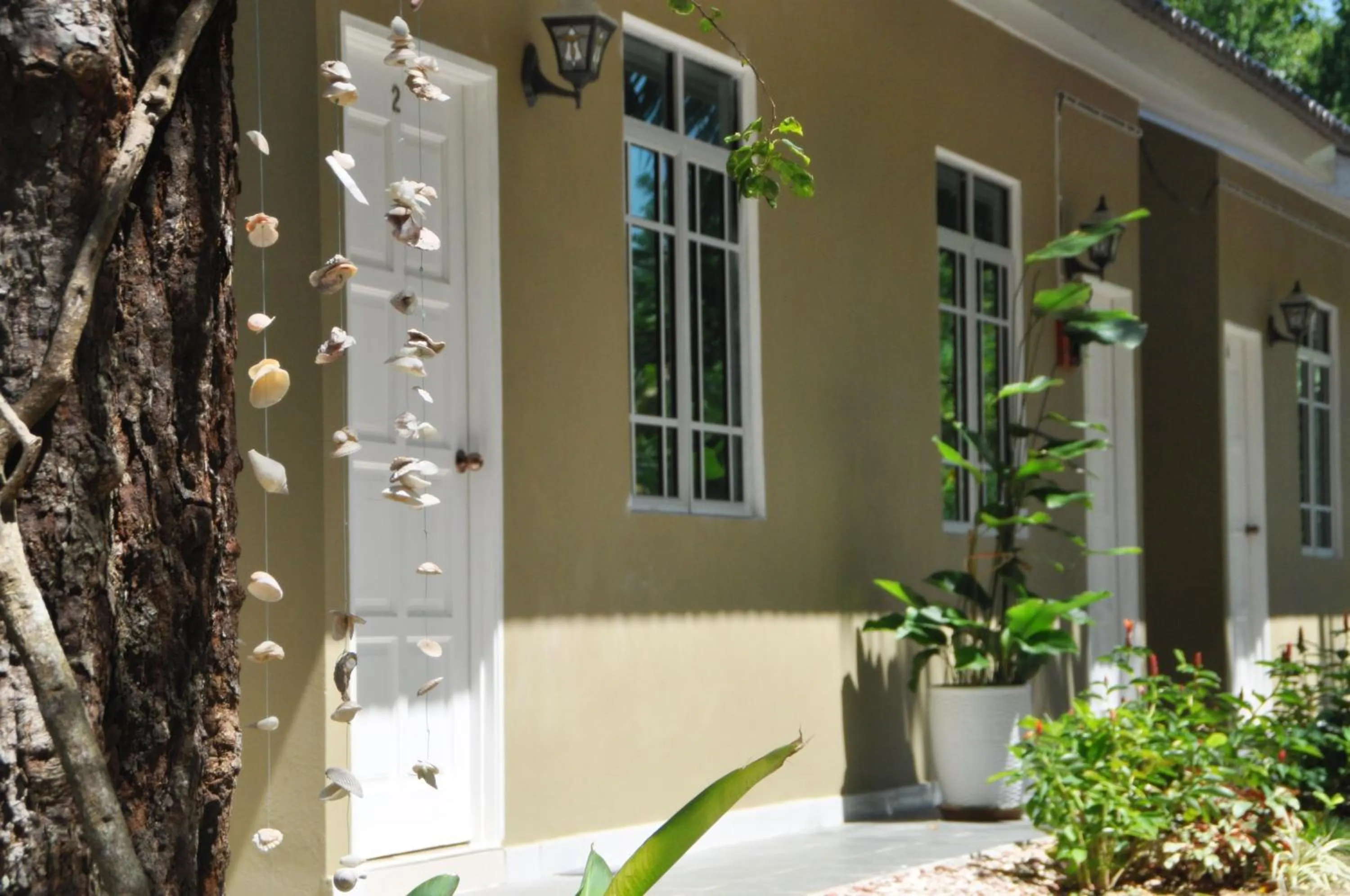 Decorative detail in Sunset Bay Cottage