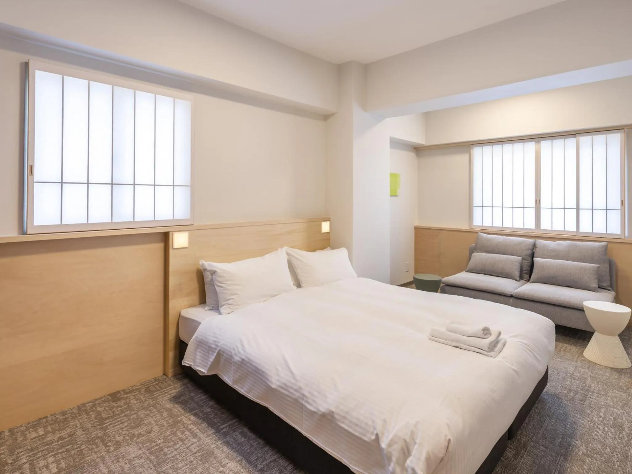 Photo of the whole room, Bed in Apartment Hotel DIG the OSAKA