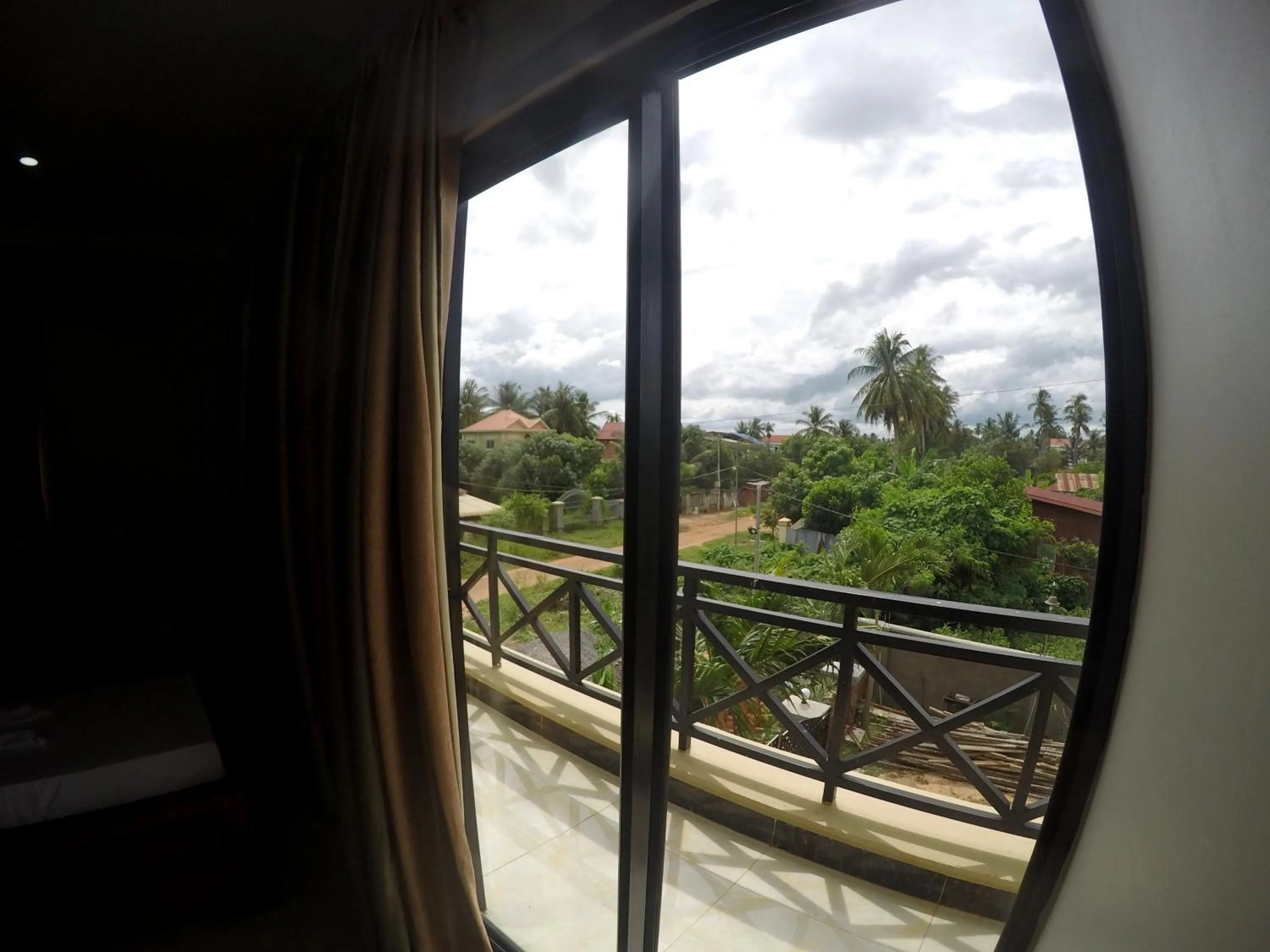 Balcony/Terrace in Blue Diamond Hostel