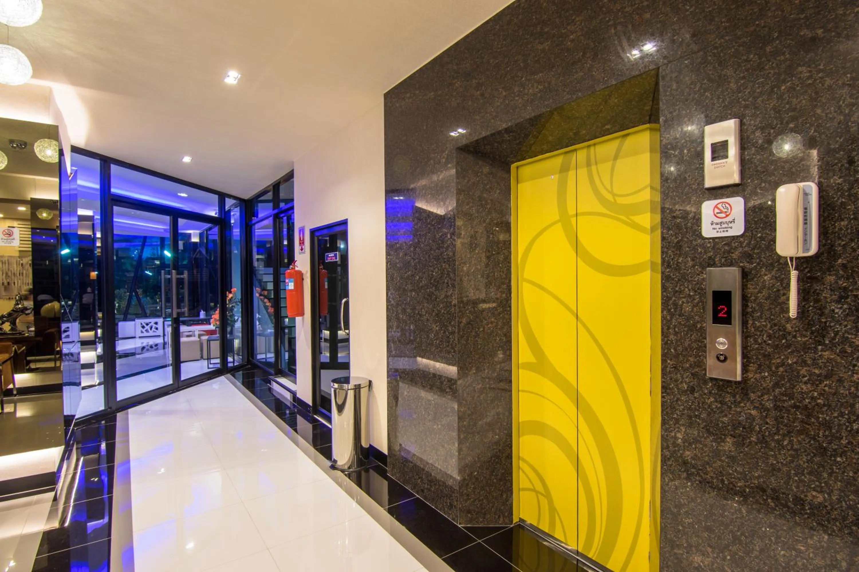 elevator in PSG Hotel