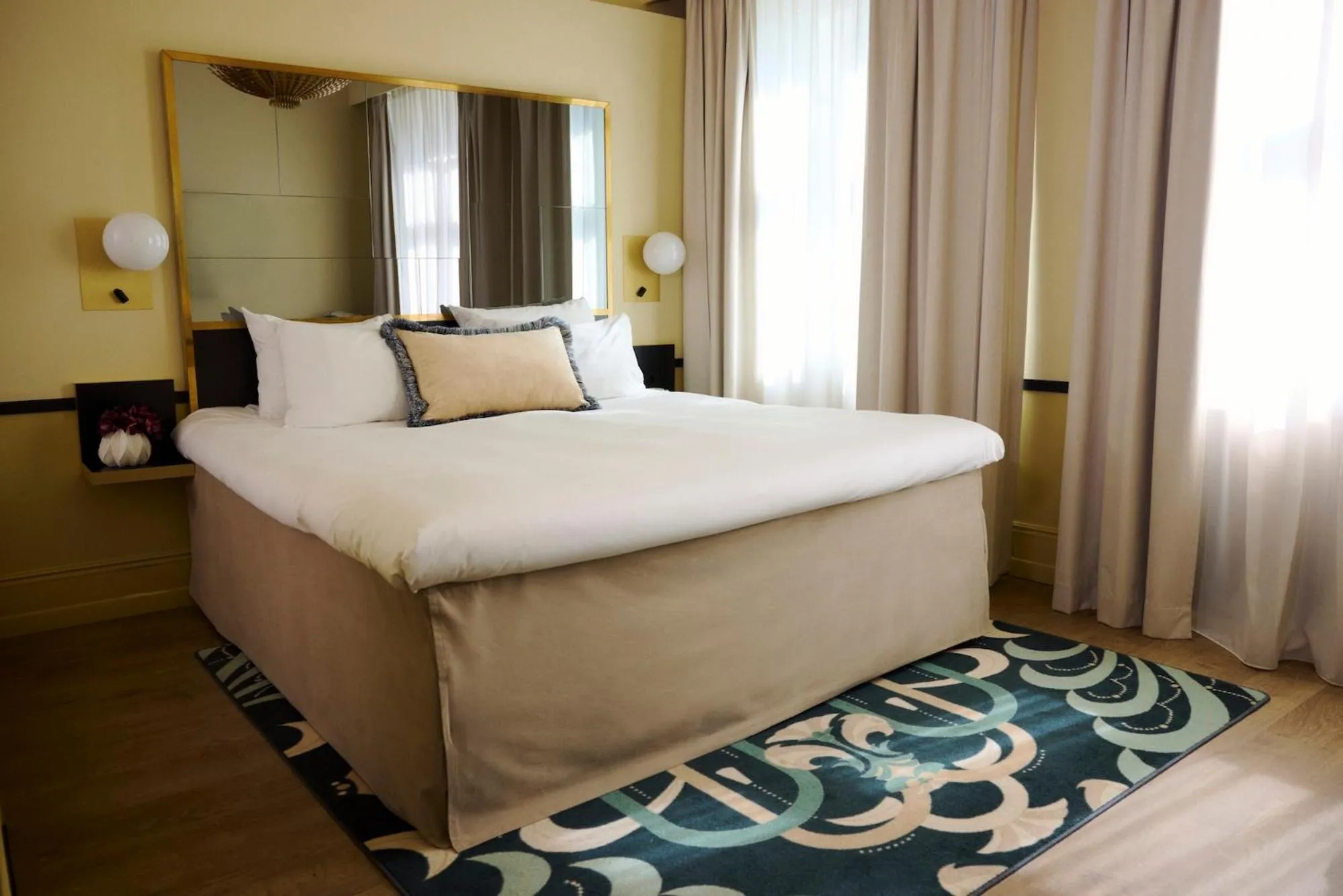 Bedroom, Bed in Hotel Christiania Teater