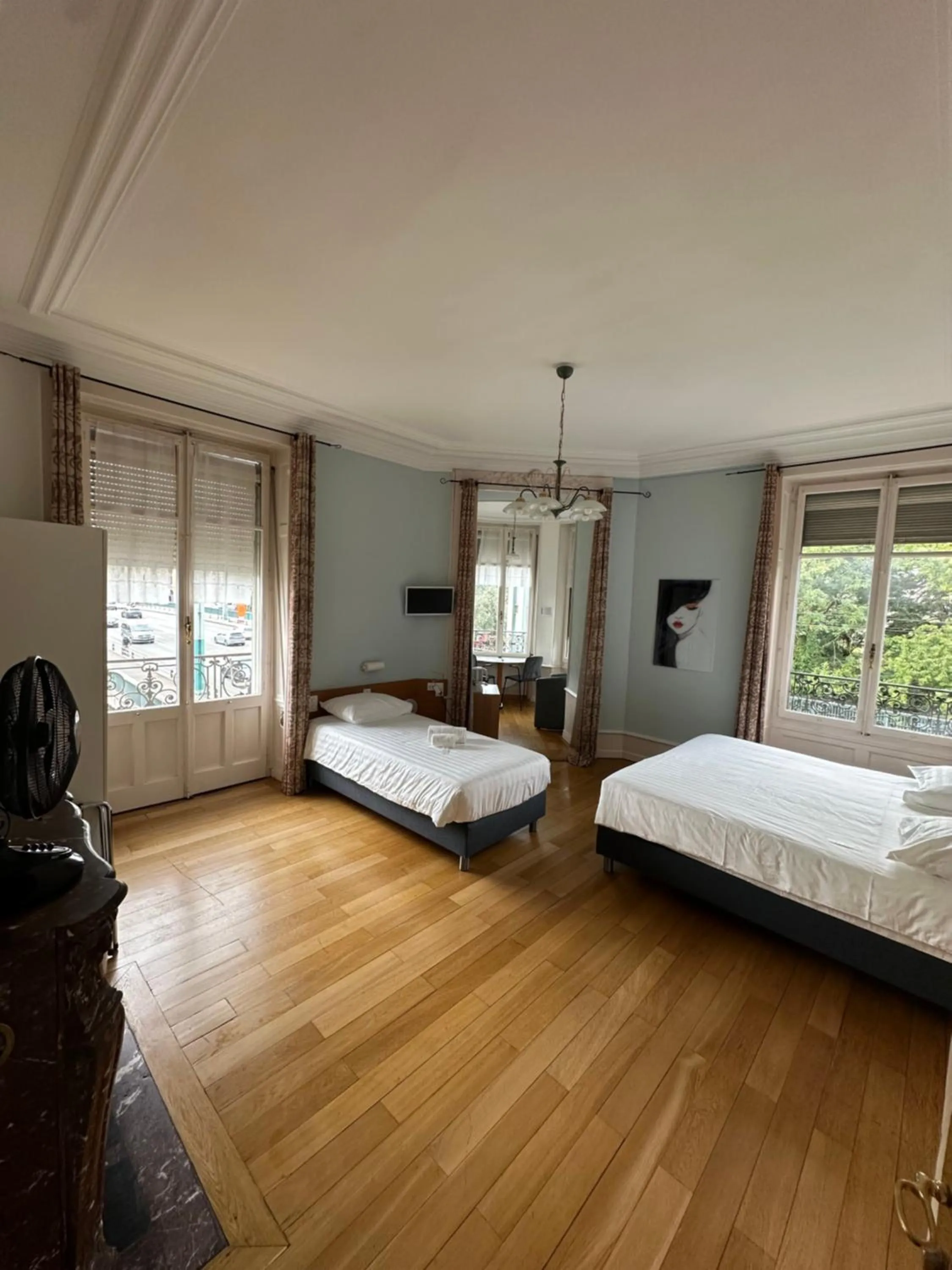 Bed in Hotel des Tourelles