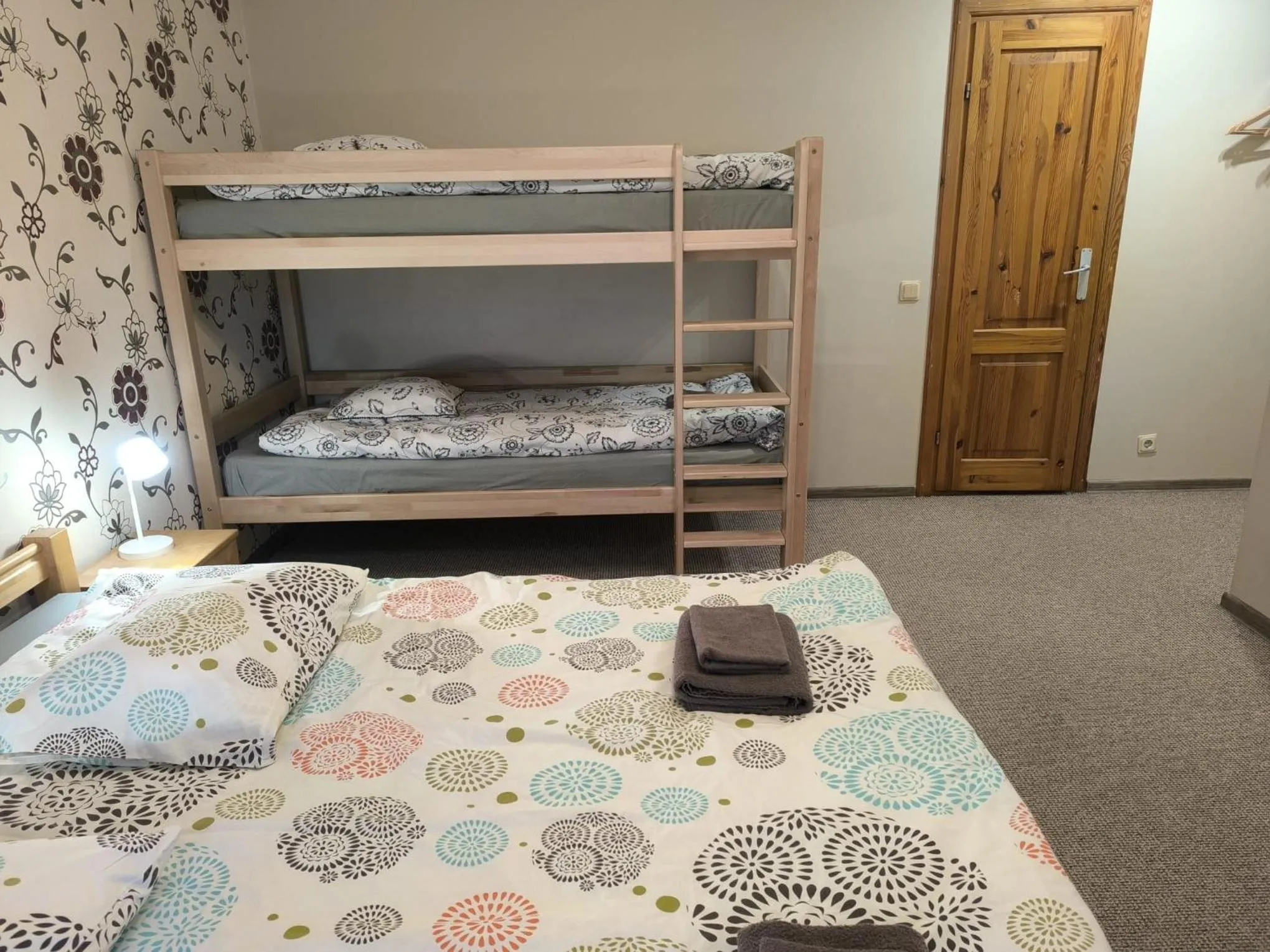 Bed in Hotel Katrina